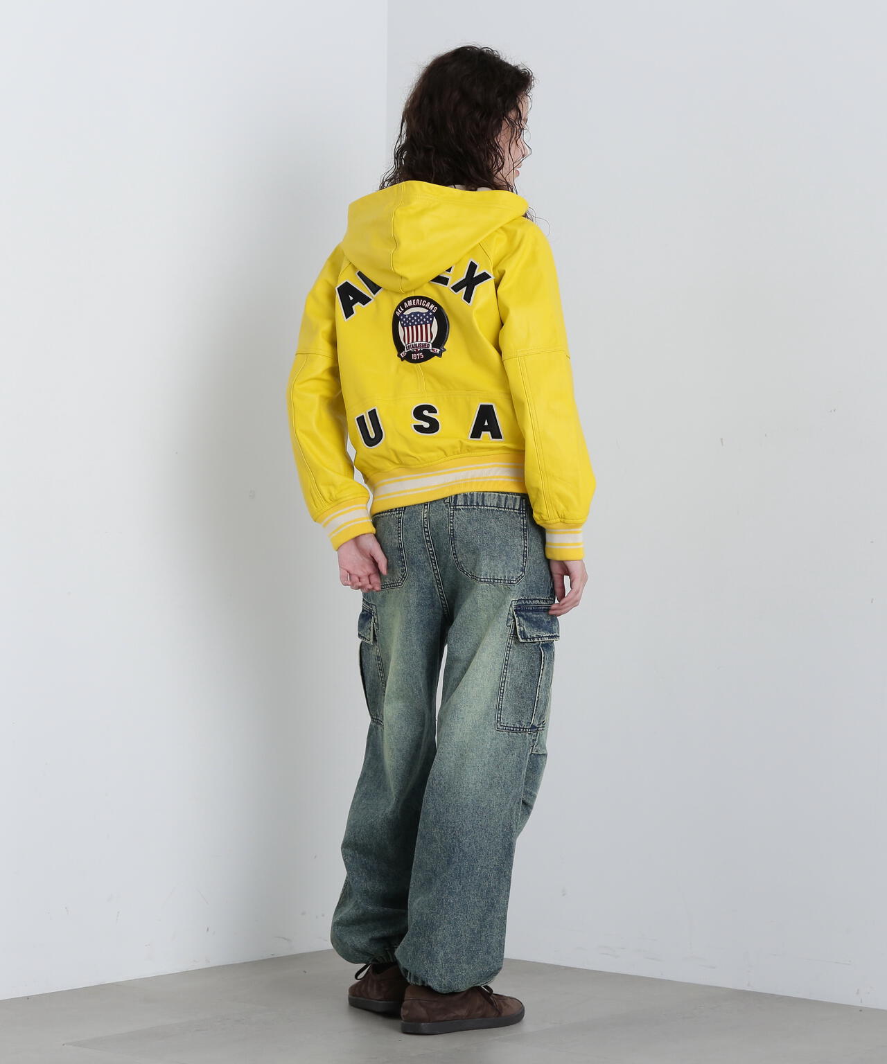 《WOMAN》SIGNATURE HOODED LEATHER