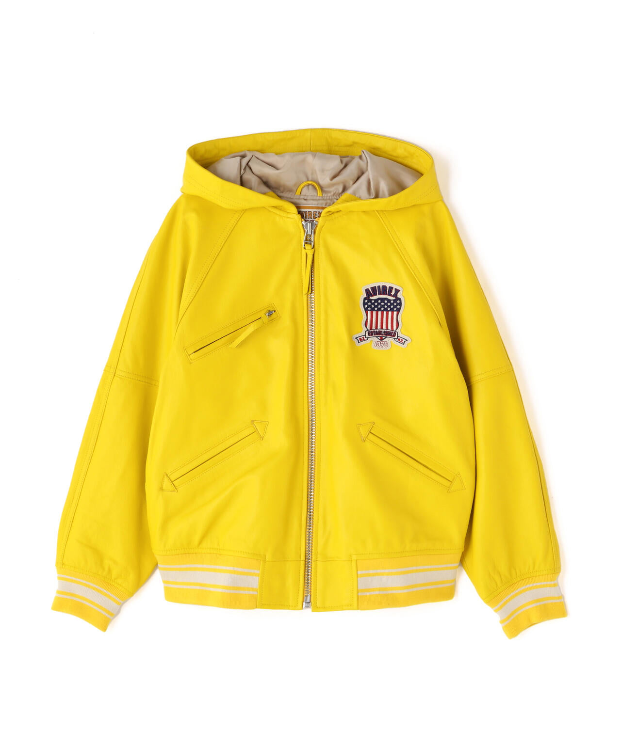 《WOMAN》SIGNATURE HOODED LEATHER