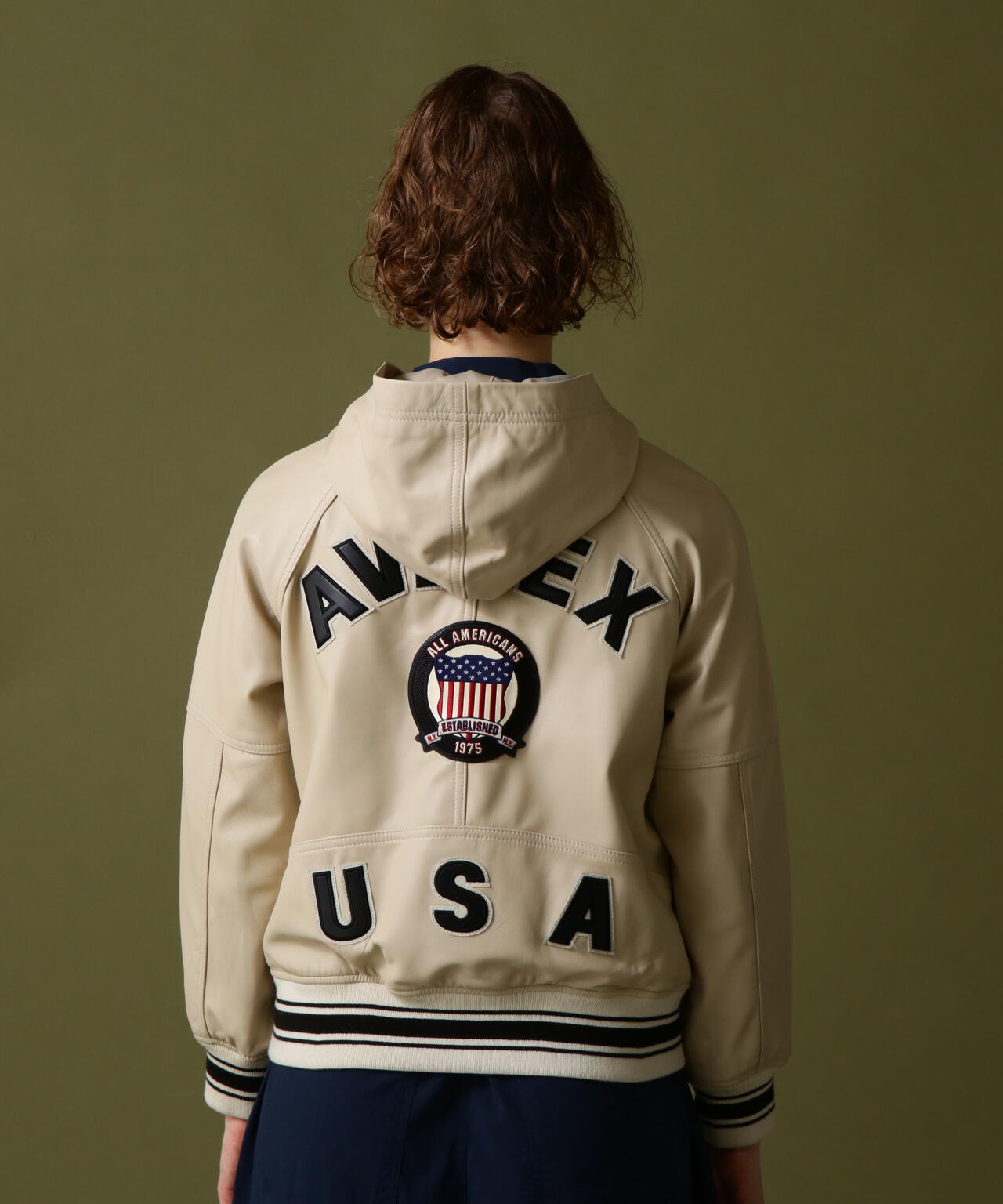 《WOMAN》SIGNATURE HOODED LEATHER