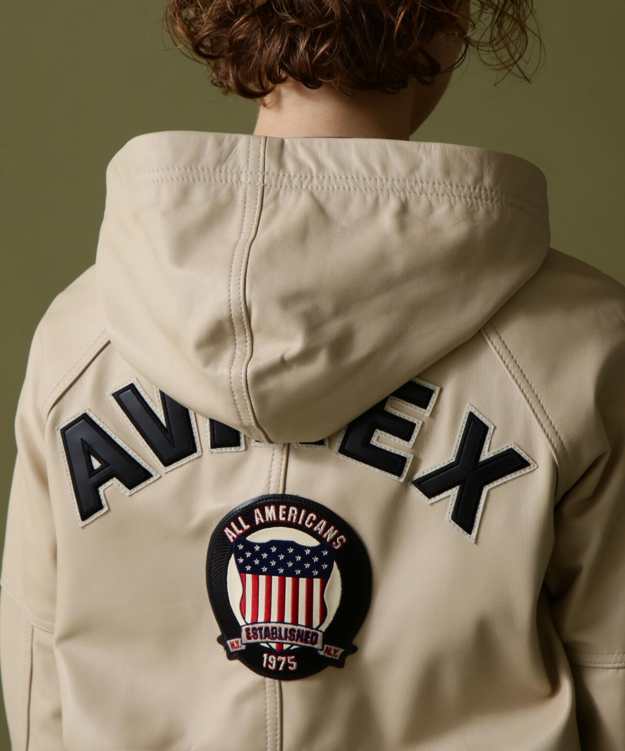 《WOMAN》SIGNATURE HOODED LEATHER