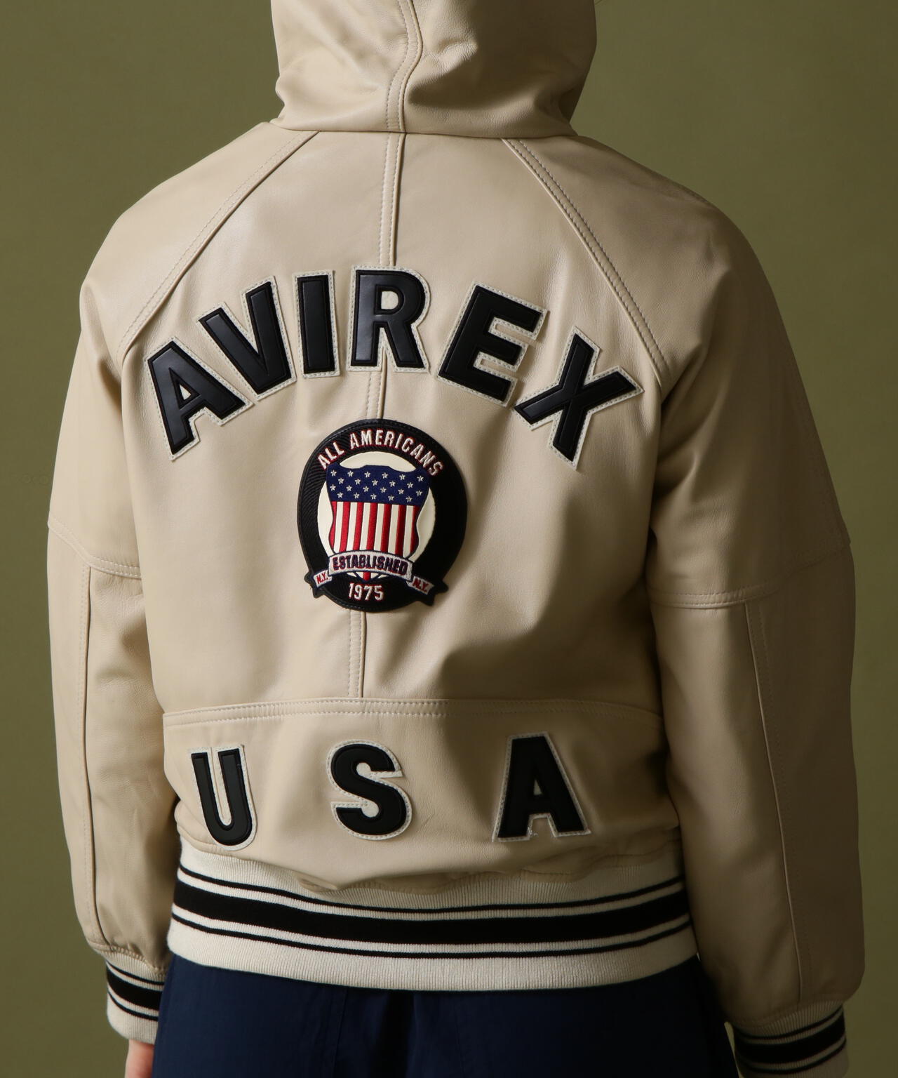 《WOMAN》SIGNATURE HOODED LEATHER