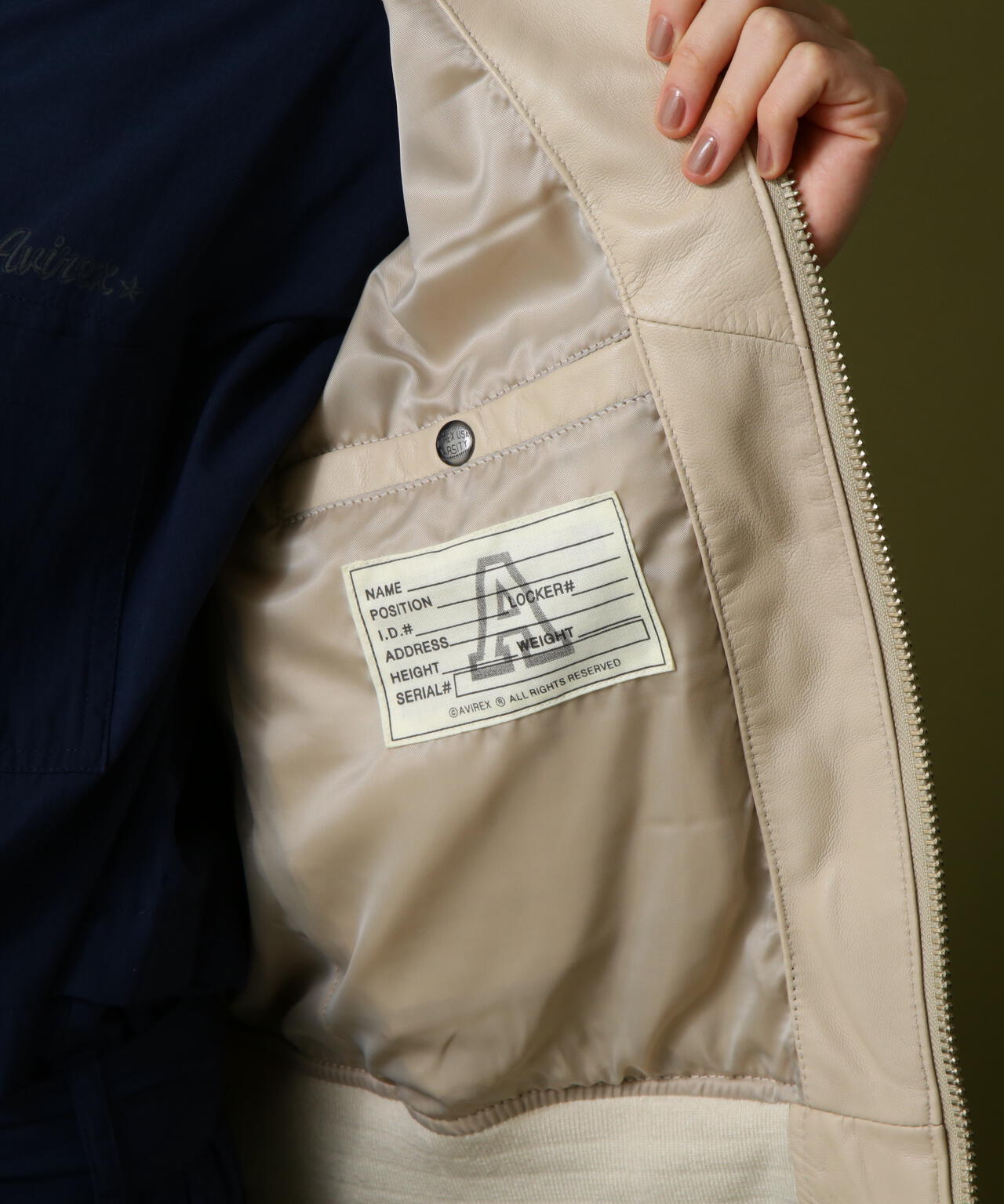 《WOMAN》SIGNATURE HOODED LEATHER