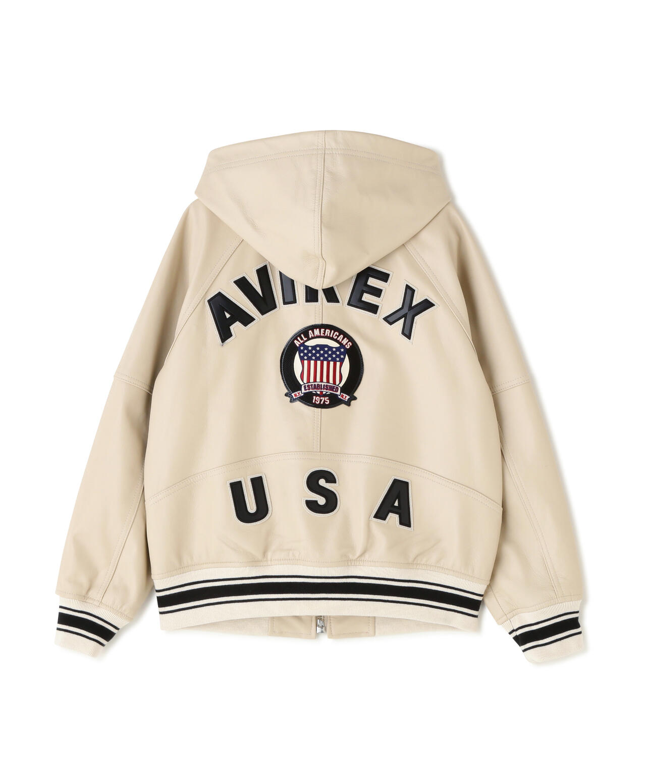 《WOMAN》SIGNATURE HOODED LEATHER