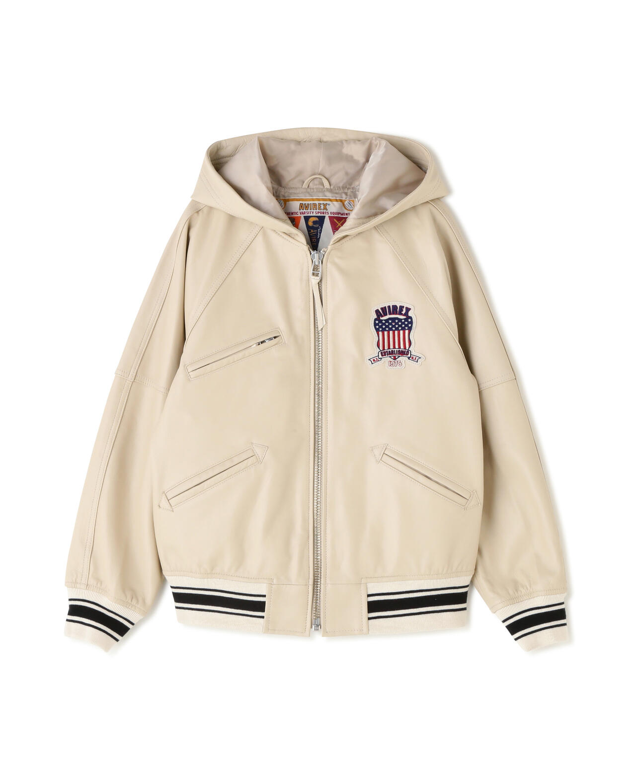 《WOMAN》SIGNATURE HOODED LEATHER