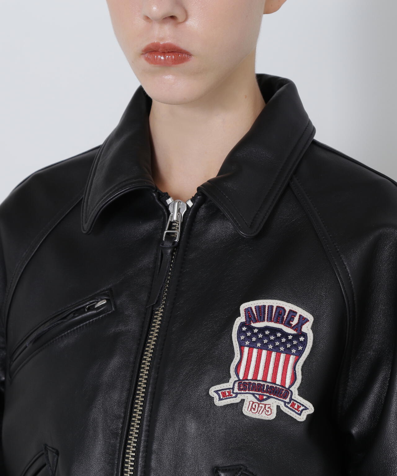 《WOMAN/直営店限定》LIGHT SIGNATURE VARSITY JACKET