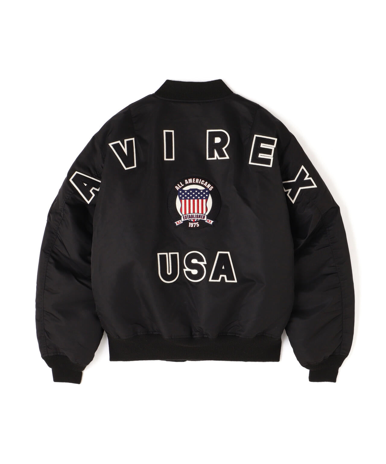 《50th Anniversary》MA-1 SIGNATURE BIG LOGO / MA-1 シグネチャー ビッグロゴ / AVIREX