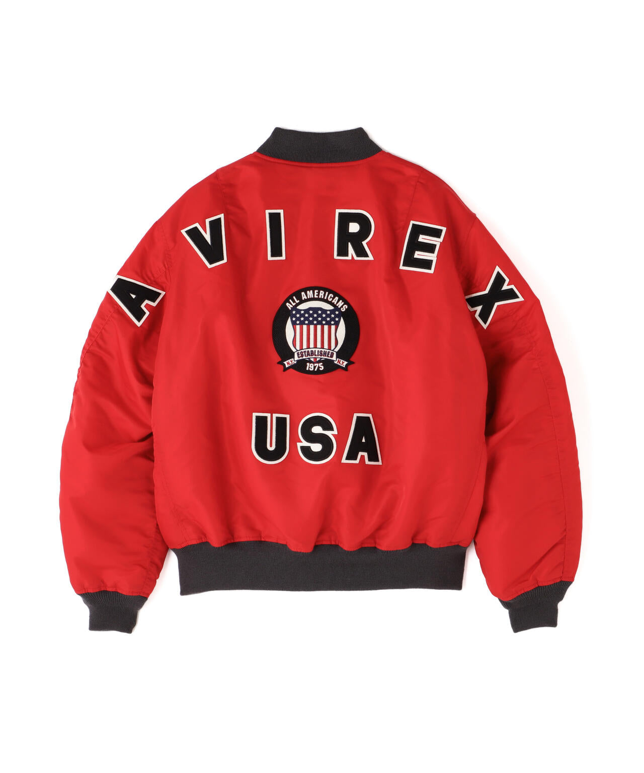 《50th Anniversary》MA-1 SIGNATURE BIG LOGO / MA-1 シグネチャー ビッグロゴ / AVIREX