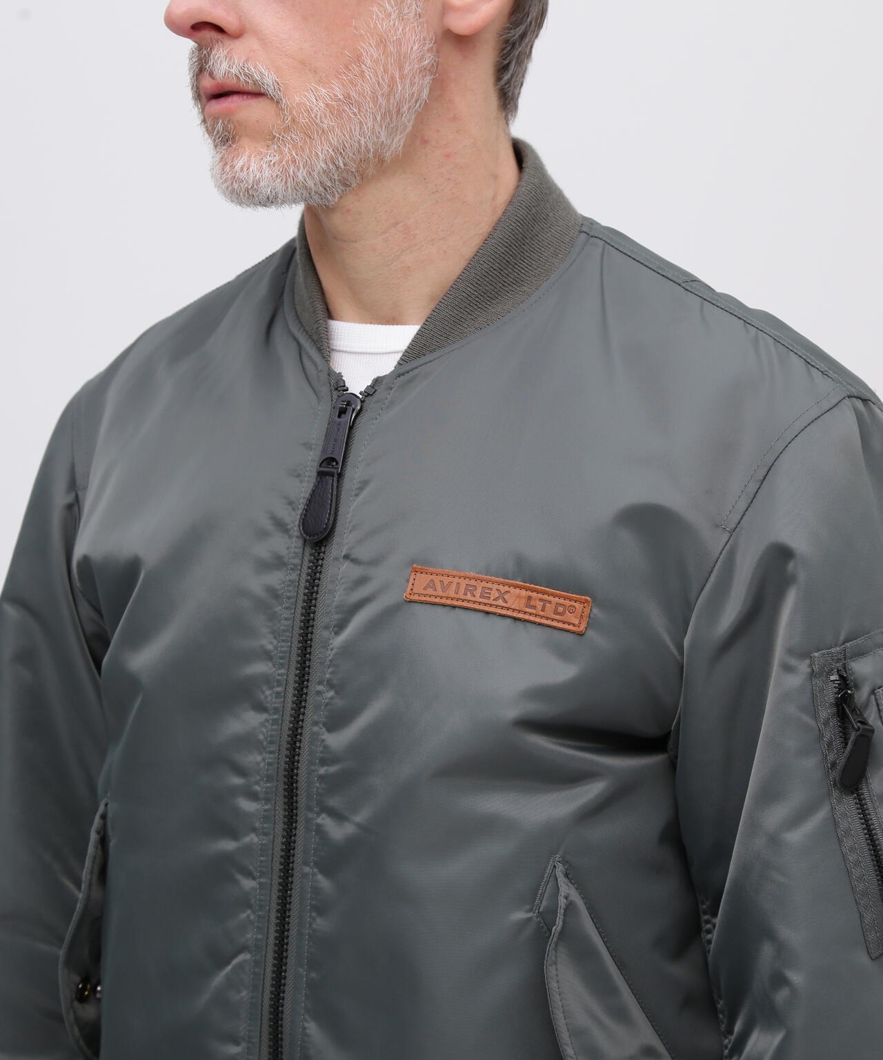 《50th Anniversary》MA-1 SIGNATURE BIG LOGO / MA-1 シグネチャー ビッグロゴ / AVIREX