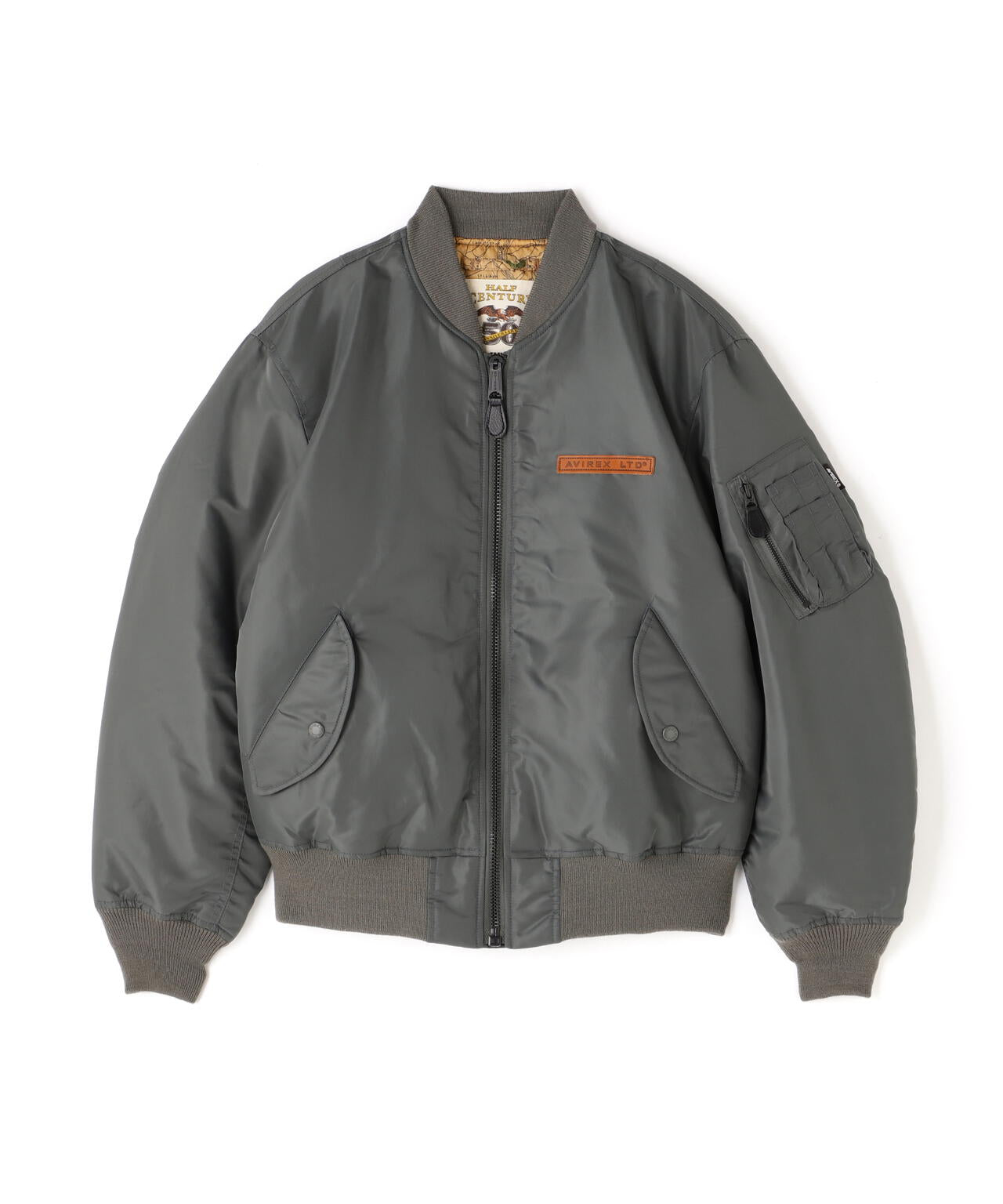 《50th Anniversary》MA-1 SIGNATURE BIG LOGO / MA-1 シグネチャー ビッグロゴ / AVIREX