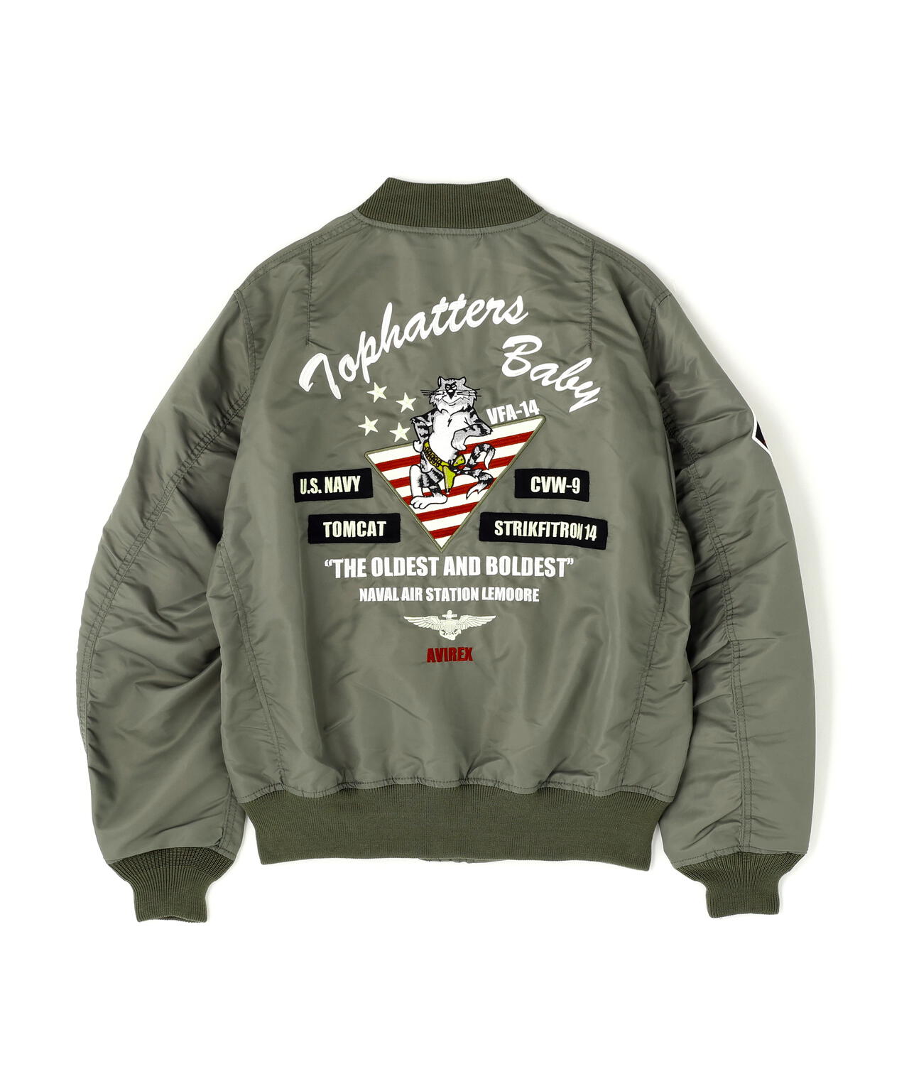 《WEB&DEPOT限定》LIGHT MA-1 TOPHATTERS