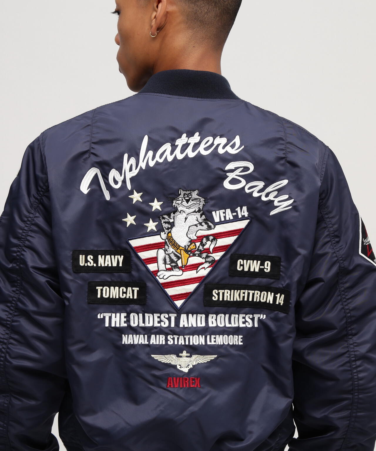 《WEB&DEPOT限定》LIGHT MA-1 TOPHATTERS