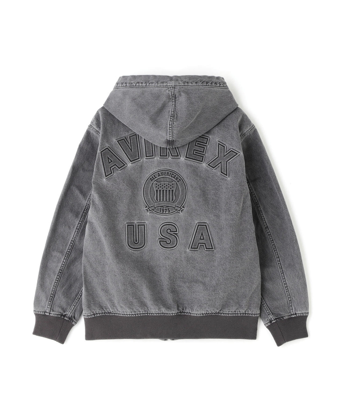 《直営店限定》DENIM SIGNATURE LOGO PARKA / デニム シグネチャーロゴ パーカー