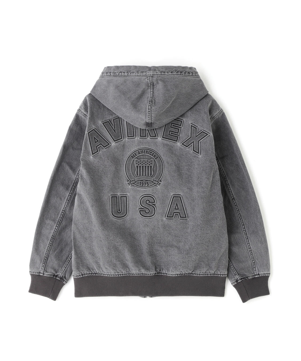 《直営店限定》DENIM SIGNATURE LOGO PARKA / デニム シグネチャーロゴ パーカー