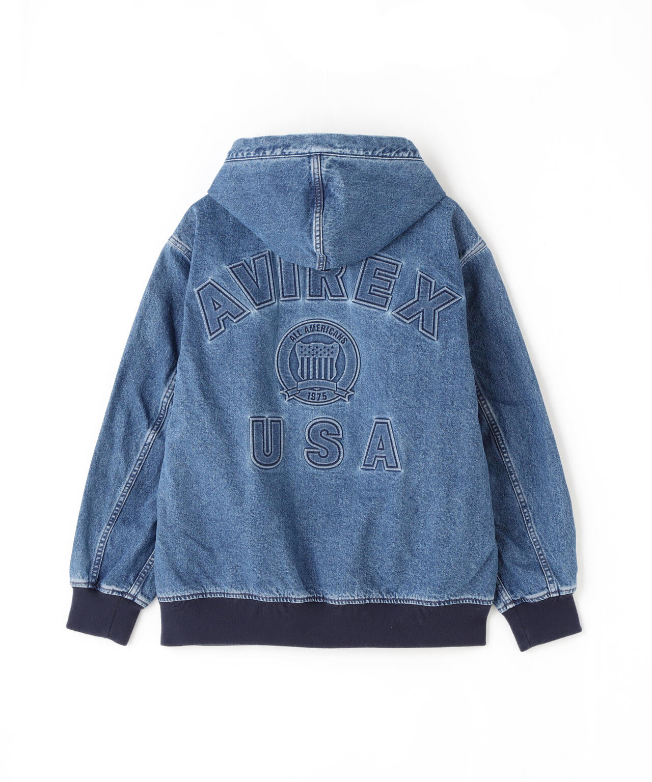 《直営店限定》DENIM SIGNATURE LOGO PARKA / デニム シグネチャーロゴ パーカー