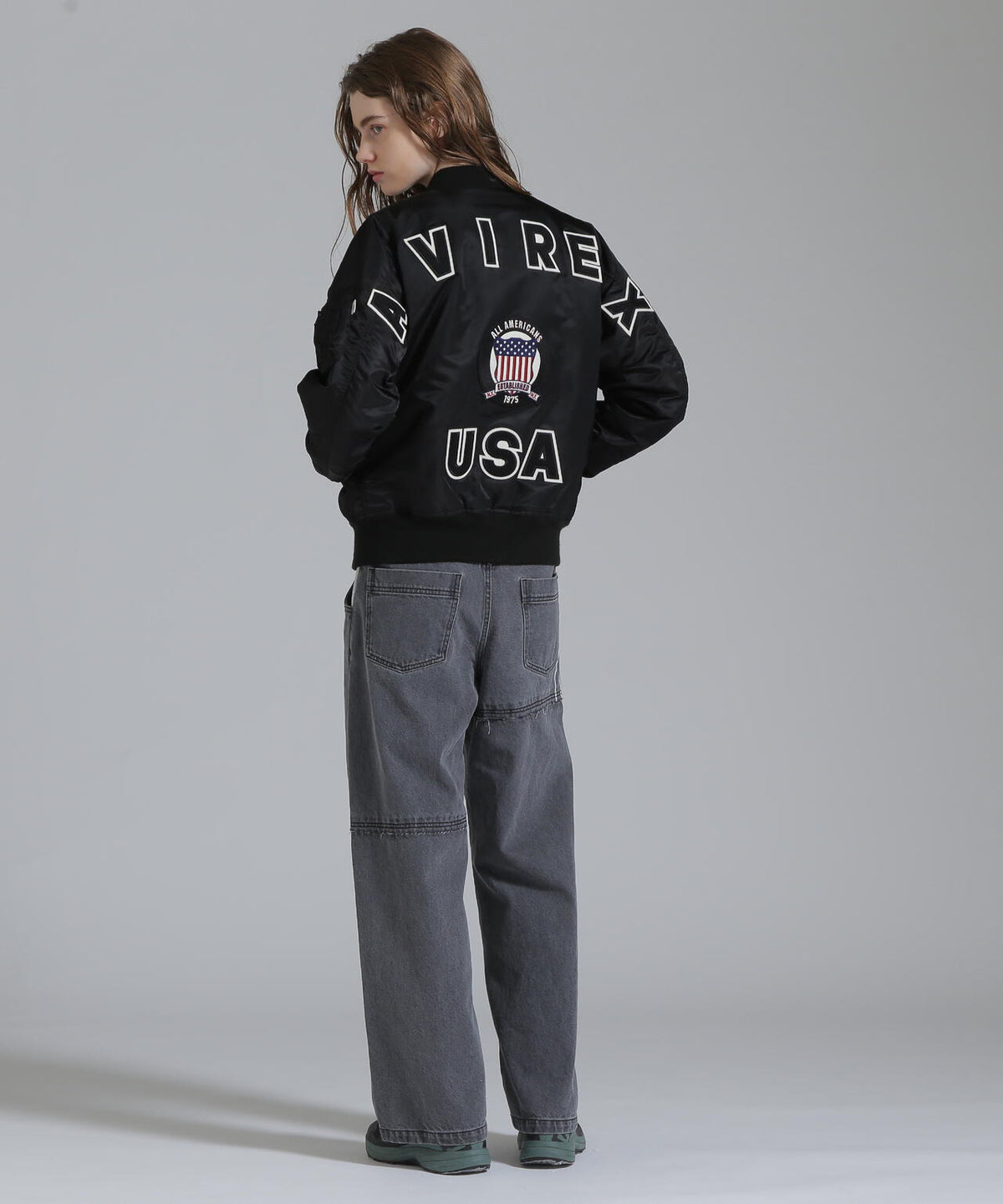 《WOMAN/50th Anniversary》MA-1 SIGNATURE BIG LOGO/MA-1 シグネチャービッグロゴ