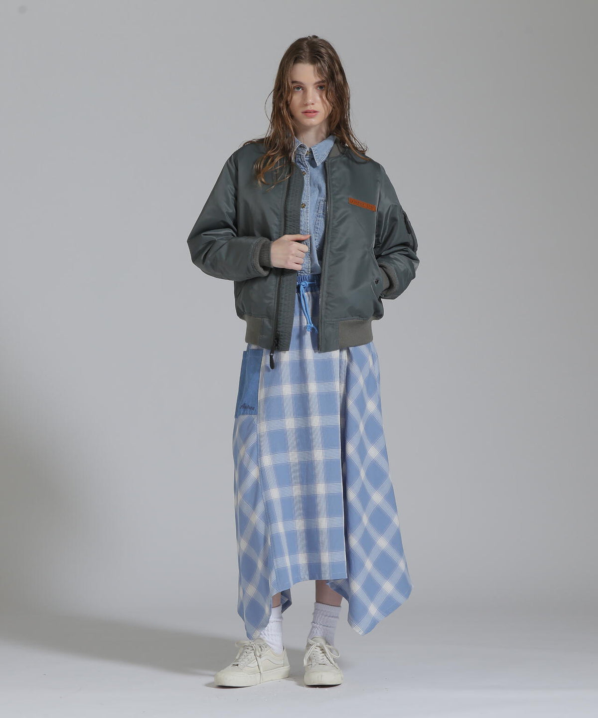 《WOMAN/50th Anniversary》MA-1 SIGNATURE BIG LOGO/MA-1 シグネチャービッグロゴ