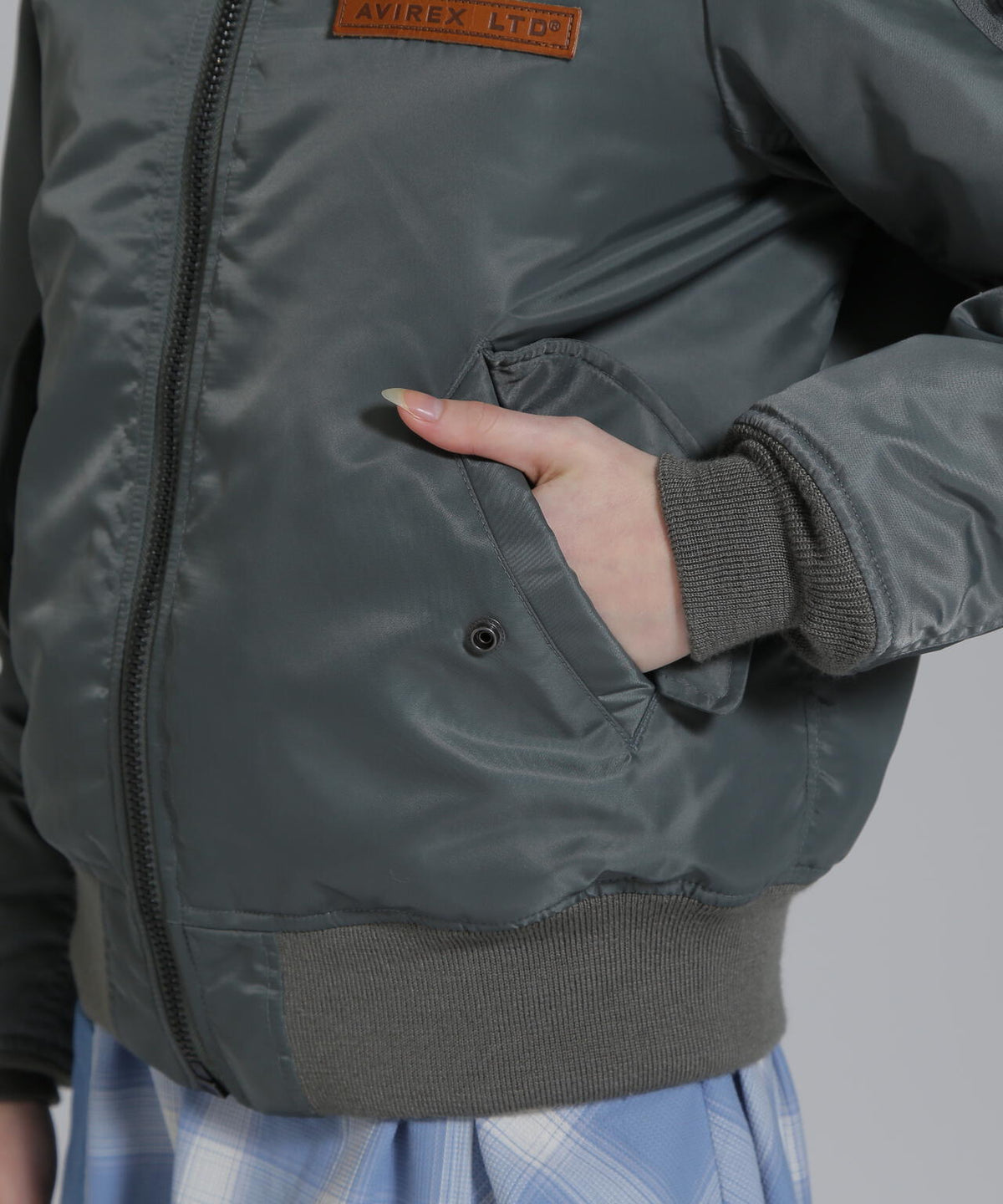 《WOMAN/50th Anniversary》MA-1 SIGNATURE BIG LOGO/MA-1 シグネチャービッグロゴ