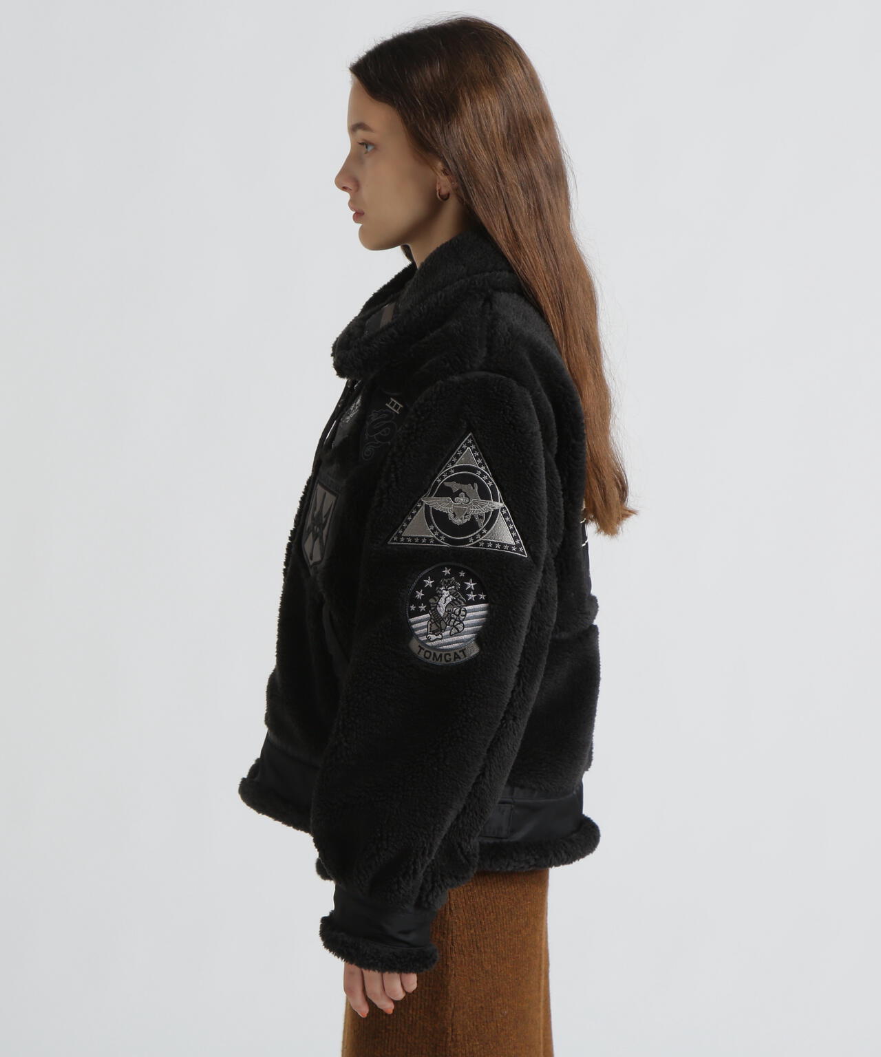 《WOMAN》RETORO BOA B-3 TOPGUN