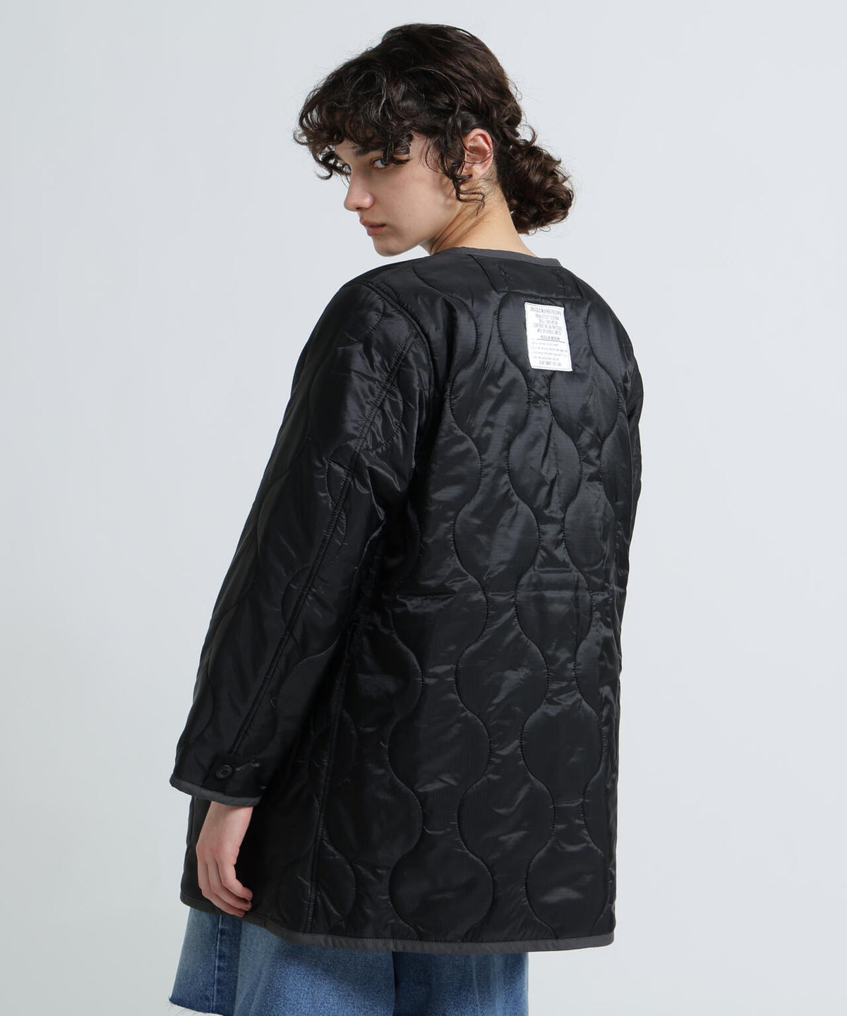 《WOMAN》QUILTING LINER JACKET