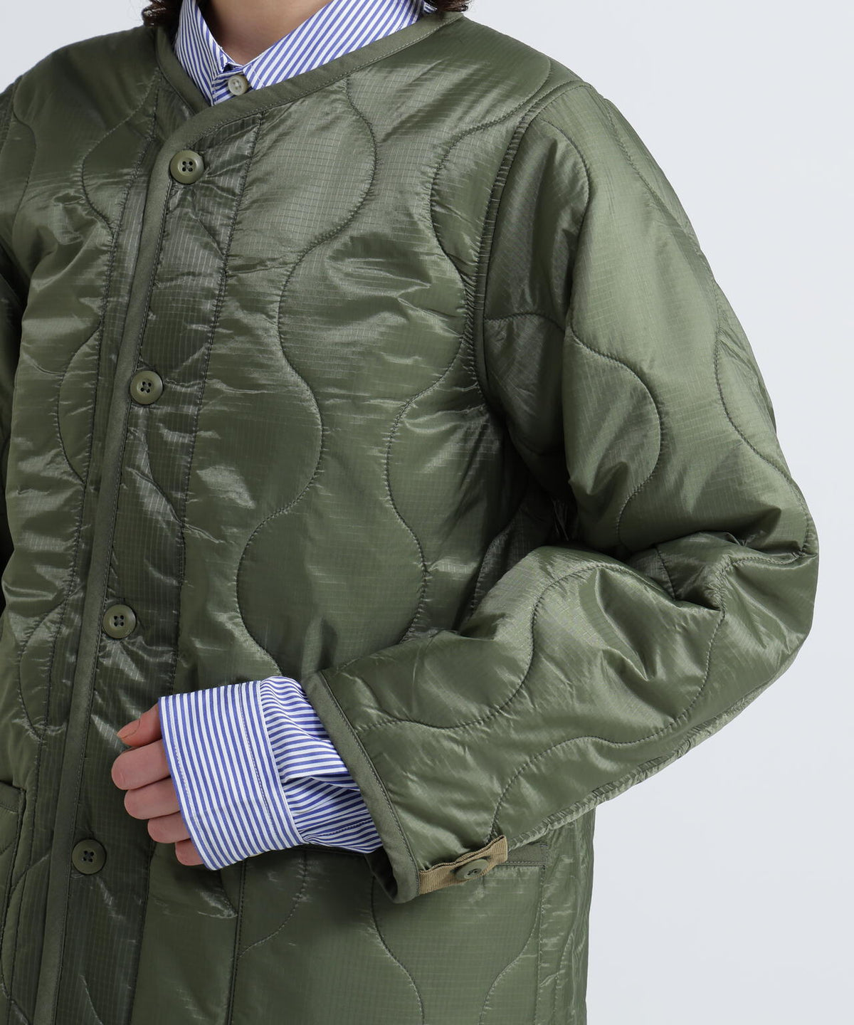 《WOMAN》QUILTING LINER JACKET