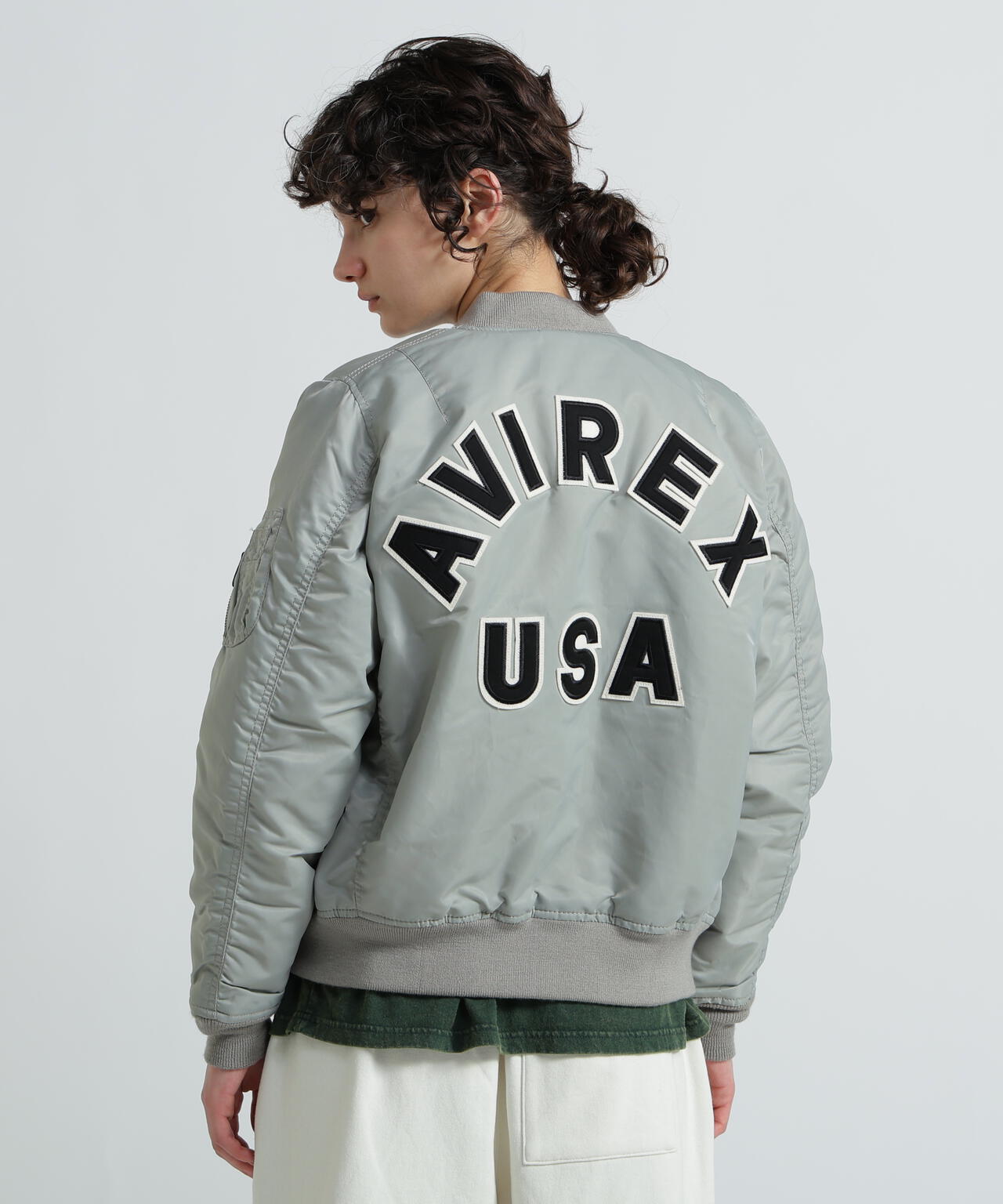 《WOMAN》MA-1 COMMERCIAL LOGO