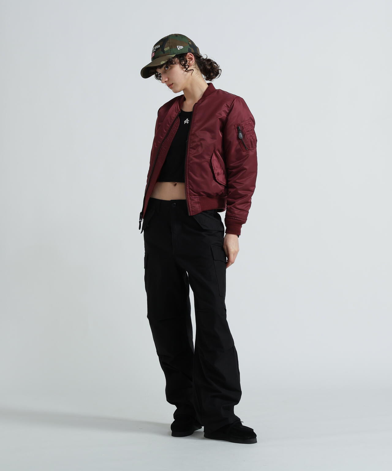 《WOMAN》MA-1 COMMERCIAL LOGO