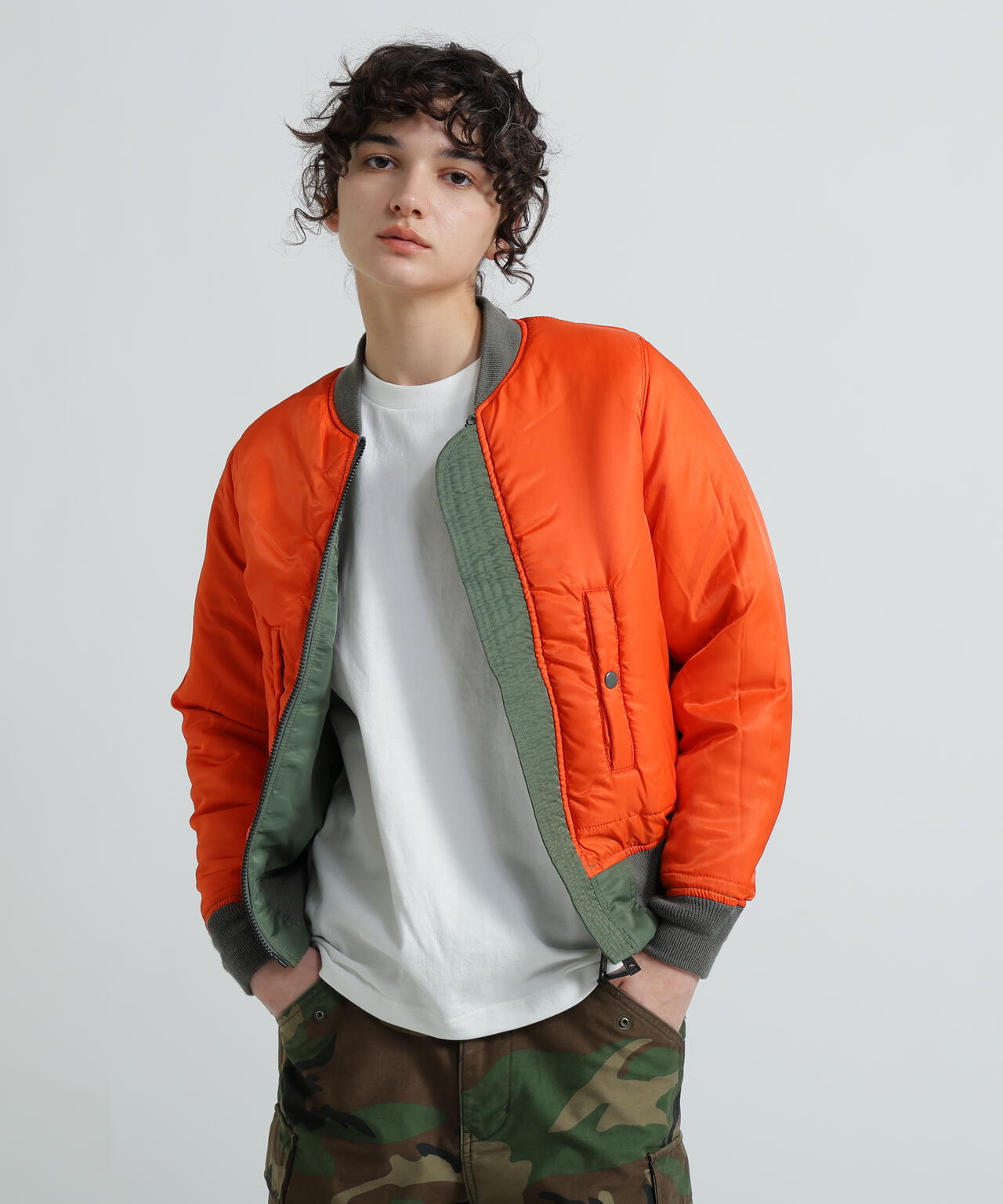 《WOMAN》MA-1 COMMERCIAL LOGO