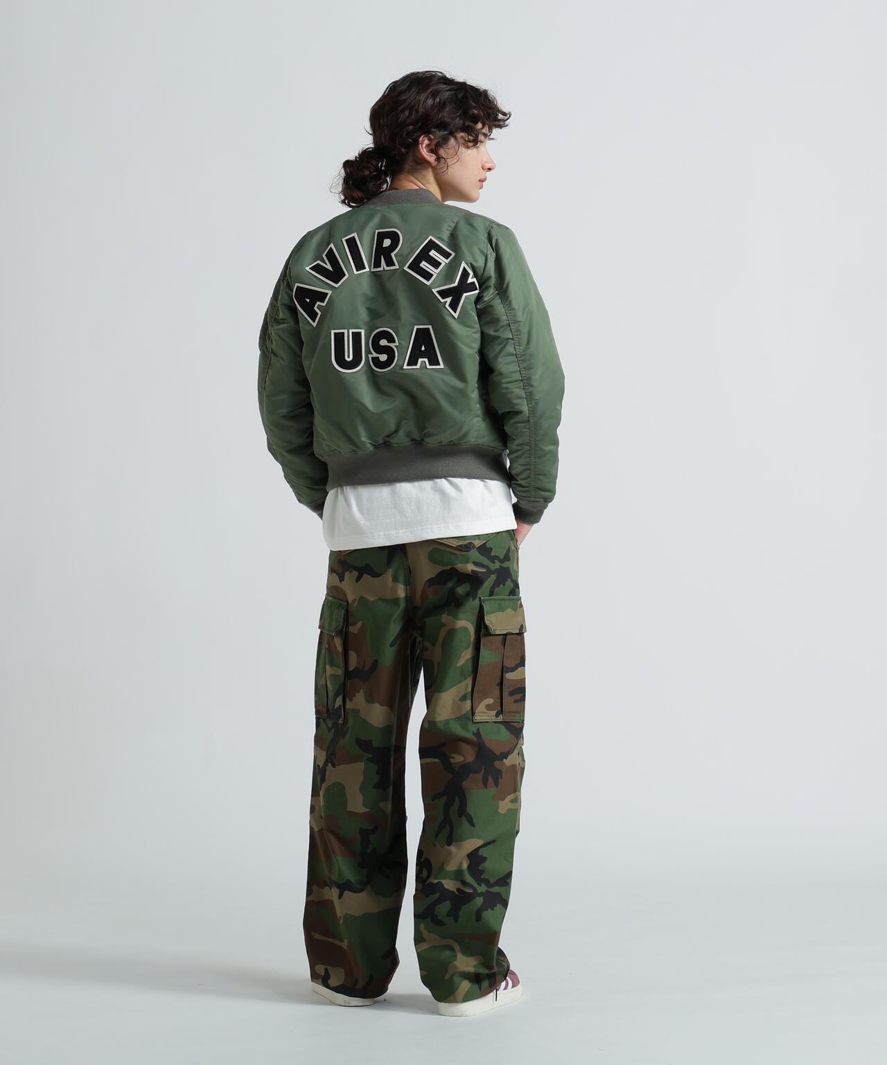 《WOMAN》MA-1 COMMERCIAL LOGO