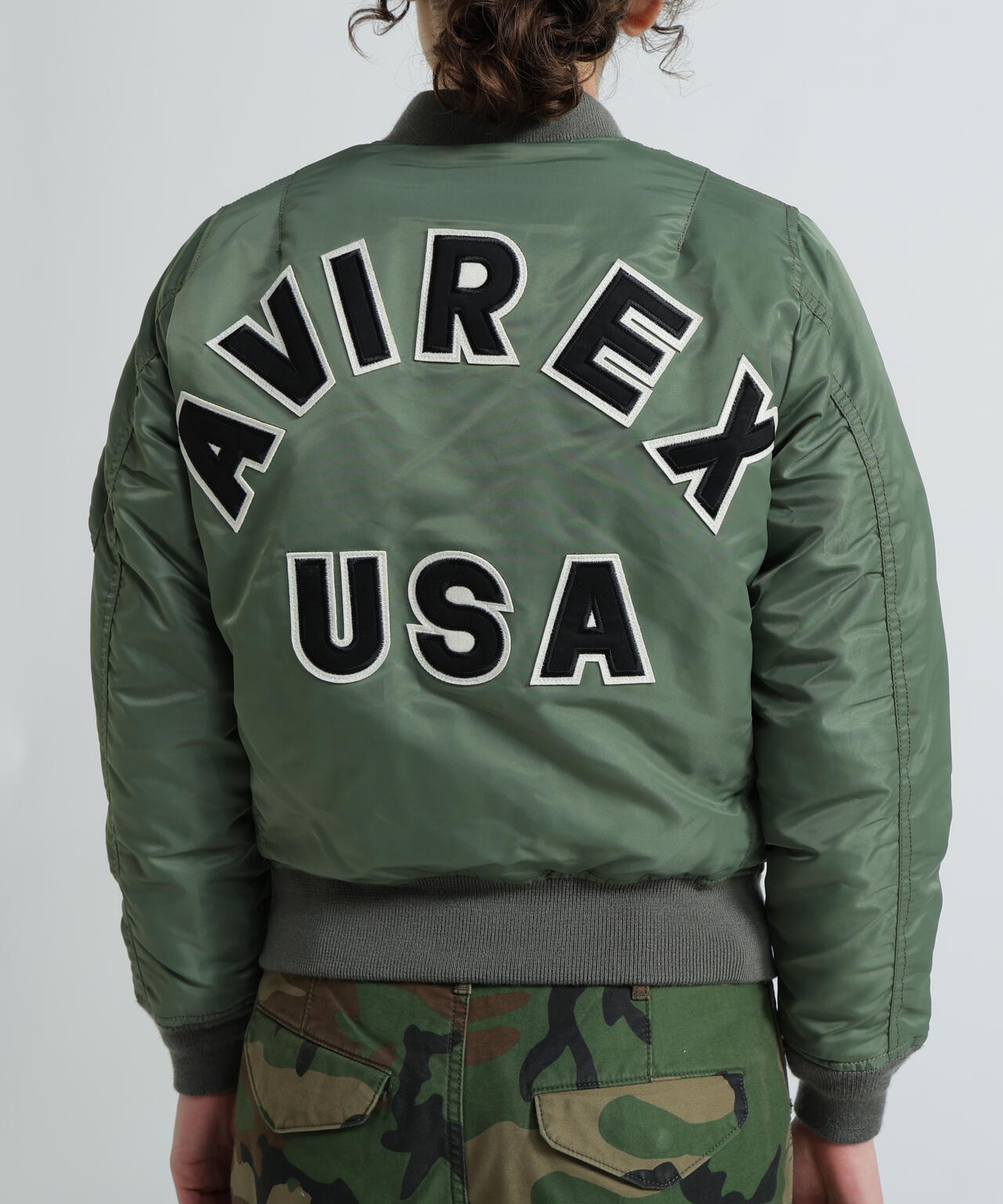 《WOMAN》MA-1 COMMERCIAL LOGO