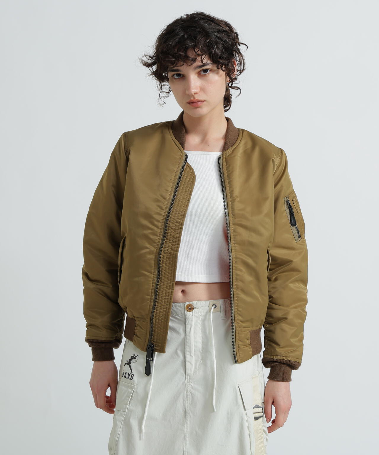 《WOMAN》MA-1 COMMERCIAL LOGO