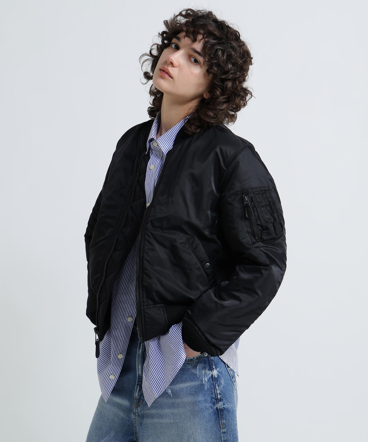 《WOMAN/直営店限定》MA-1 VINTAGE MODIFIDE COLOR/MA-1ヴィンテージ モディファイカラー