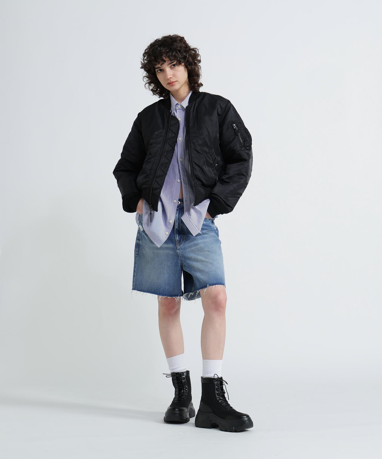 《WOMAN/直営店限定》MA-1 VINTAGE MODIFIDE COLOR/MA-1ヴィンテージ モディファイカラー