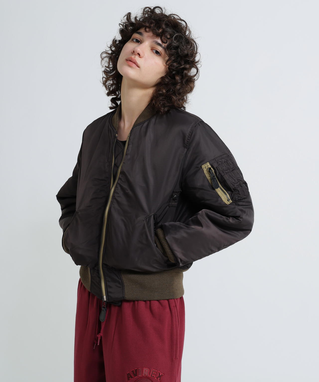 《WOMAN/直営店限定》MA-1 VINTAGE MODIFIDE COLOR/MA-1ヴィンテージ モディファイカラー