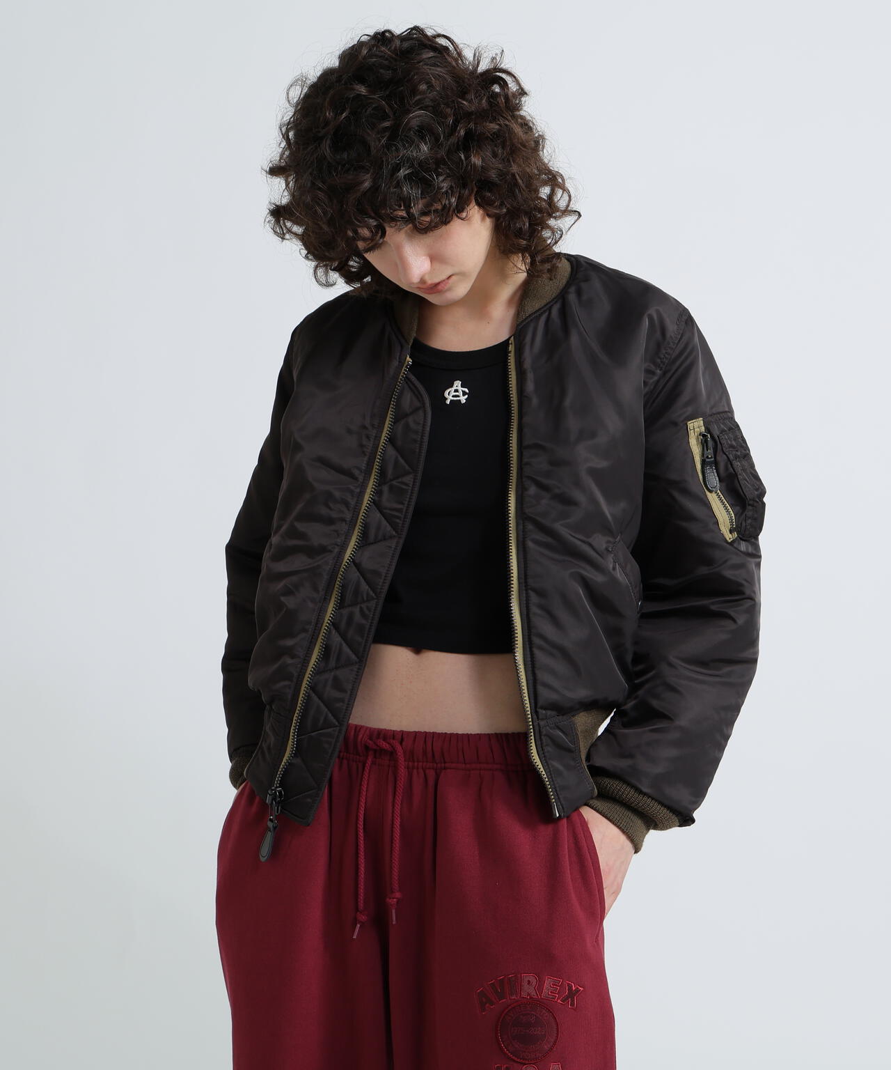 《WOMAN/直営店限定》MA-1 VINTAGE MODIFIDE COLOR/MA-1ヴィンテージ モディファイカラー