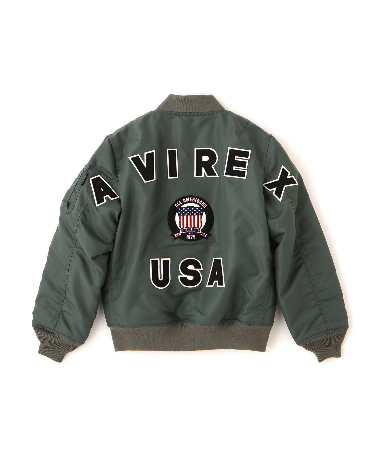 《KIDS/50th Anniversary》MA-1 SIGNATURE BIG LOGO