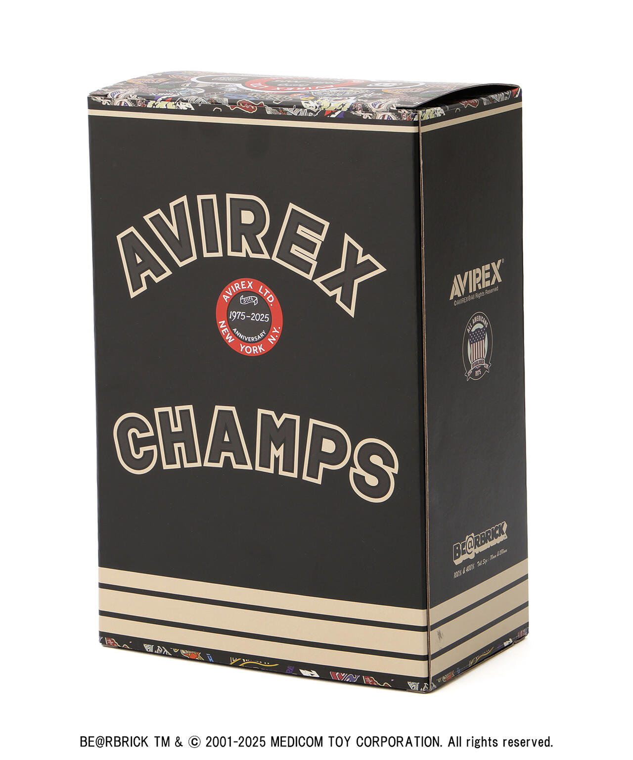 BE@RBRICK AVIREX 50th VARSITY 100% & 400%