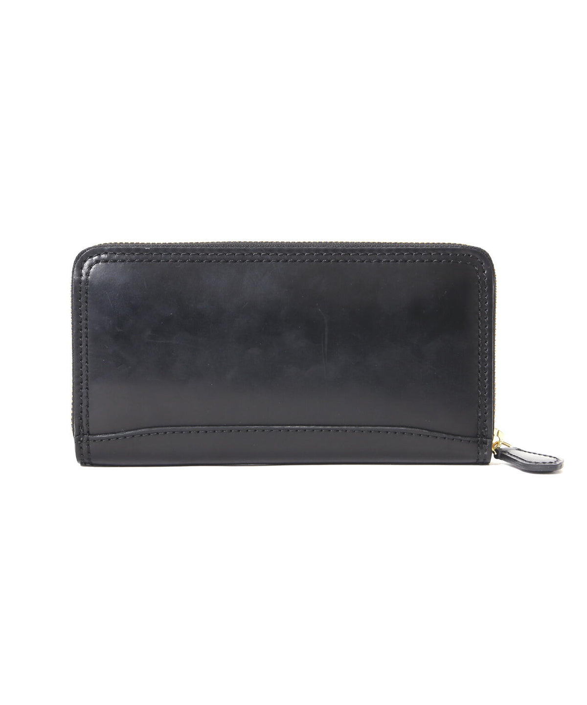 《AVIREX / HORWEEN》SHELL CORDOVAN ROUND ZIPPER LONG WALLET /