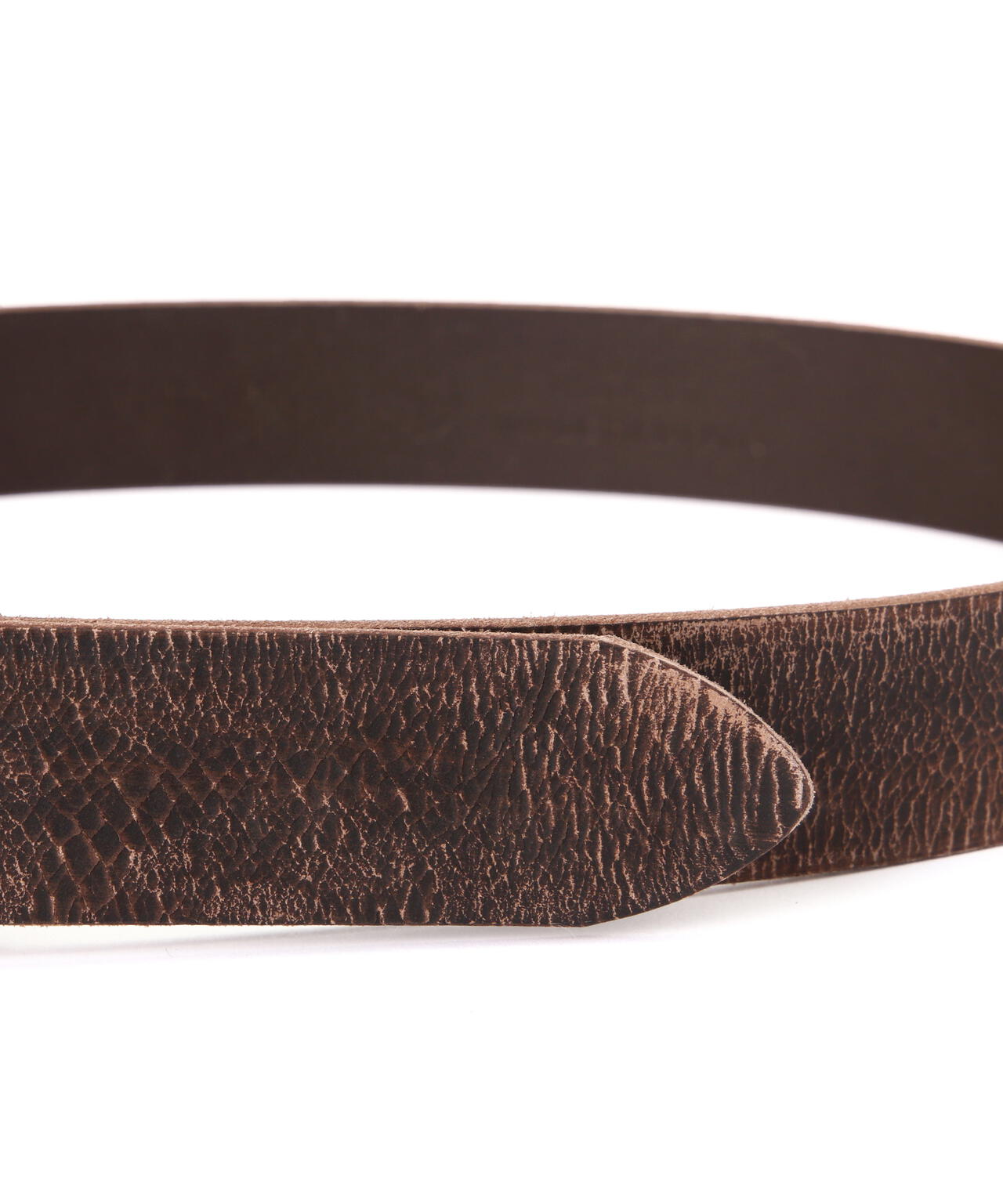 CRACK LEATHER BELT