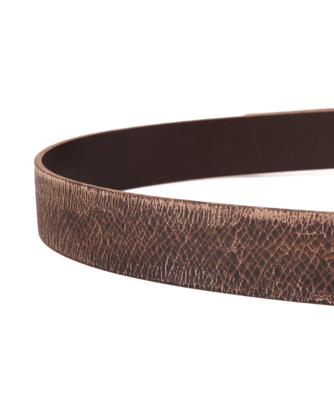 CRACK LEATHER BELT