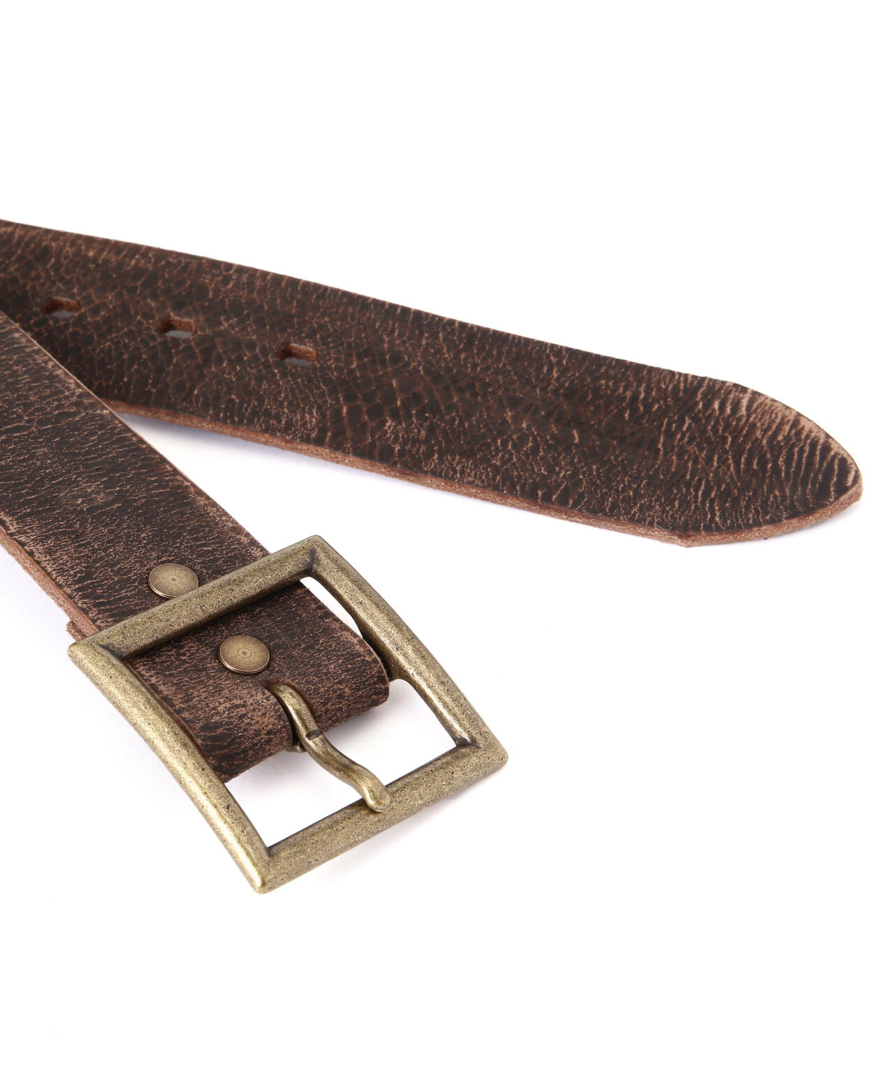 CRACK LEATHER BELT