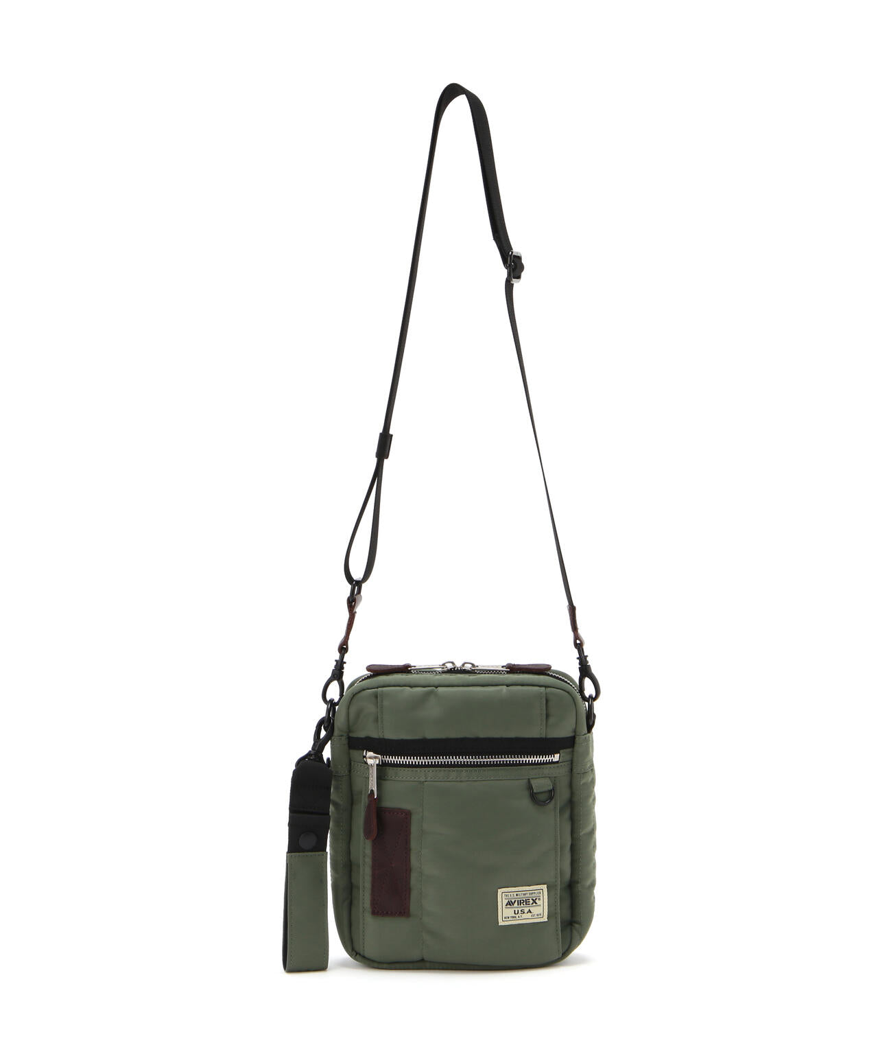 FLIGHT NYLON ”VERTICAL SHOULDER BAG”