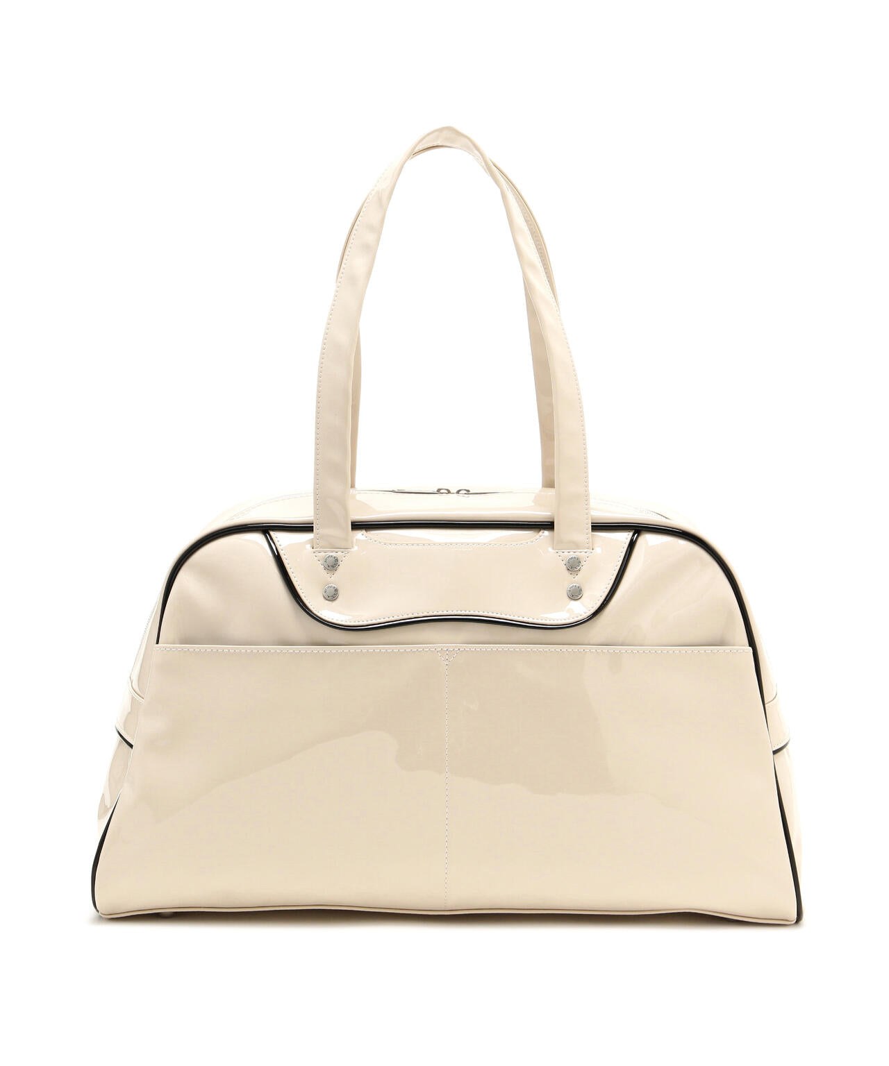 《WEB&DEPOT限定》ENAMEL BOSTON BAG/エナメルボストンバッグ