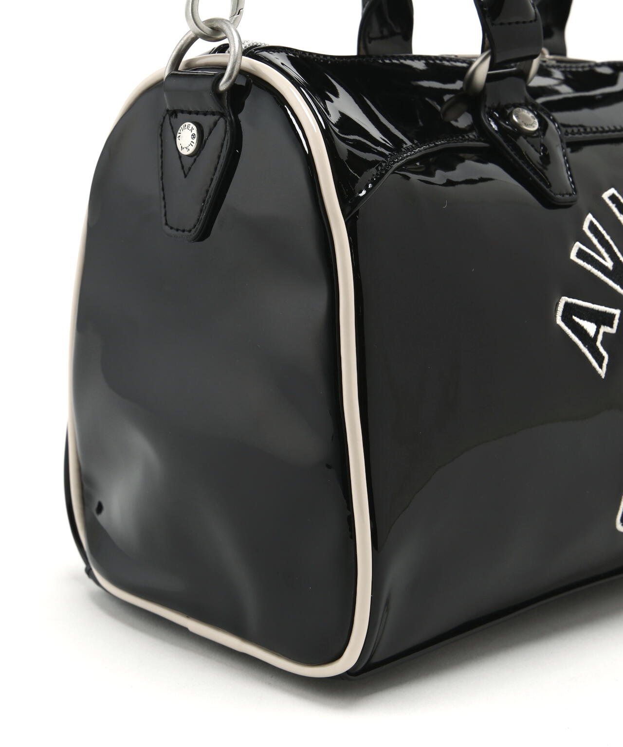 《WEB&DEPOT限定》ENAMEL MINI DUFFLE BAG/エナメルミニダッフルバッグ