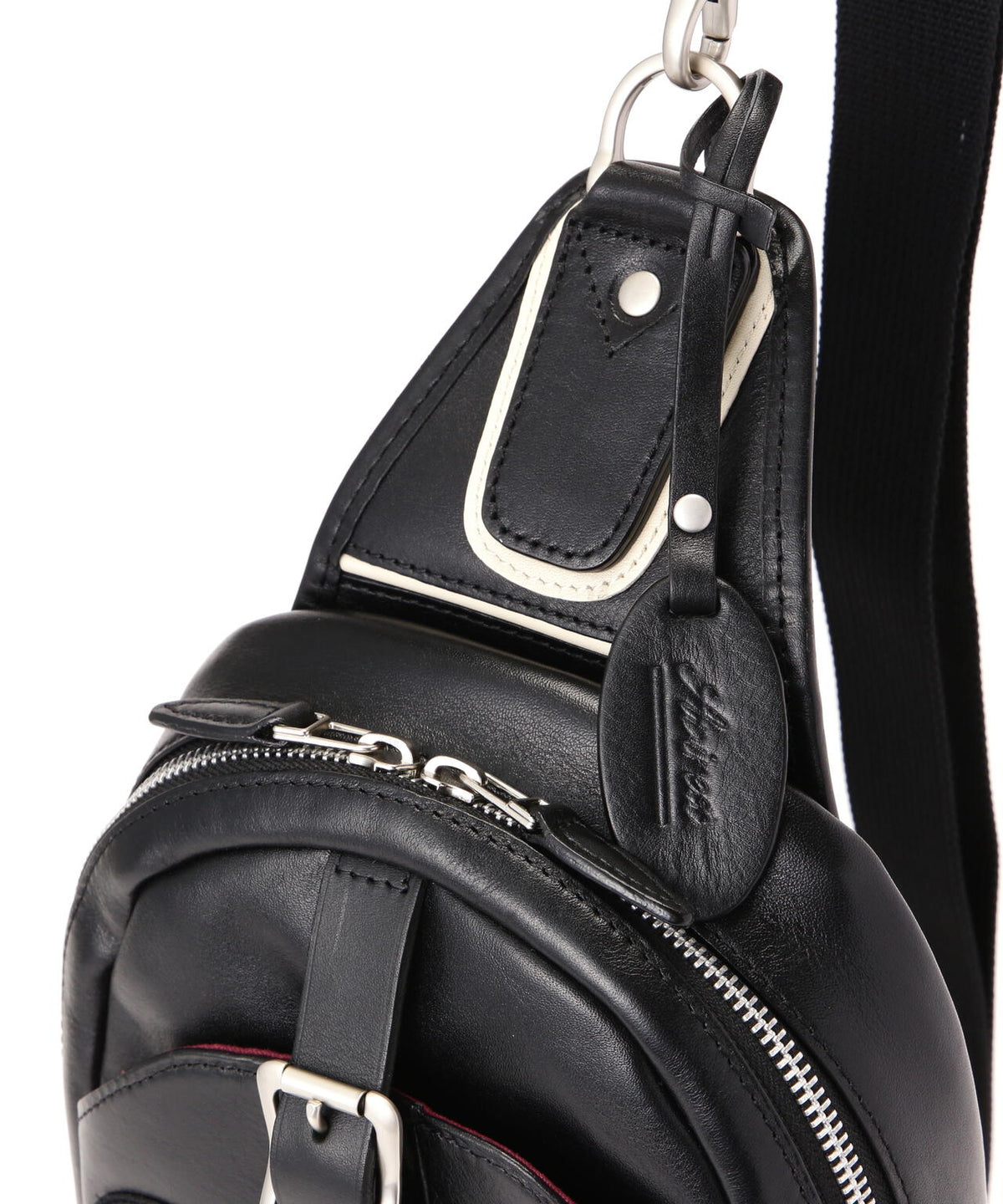 VARSITY LEATHER ONE SHOULDER BAG / AVX5629