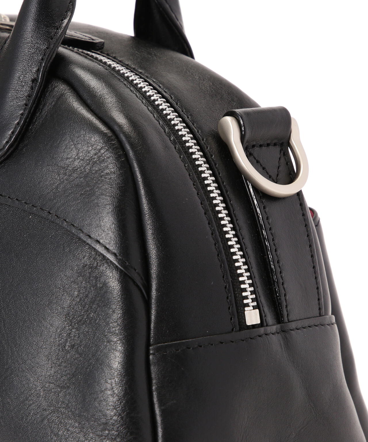 VARSITY LEATHER MINI-BOSTON BAG / AVX5625