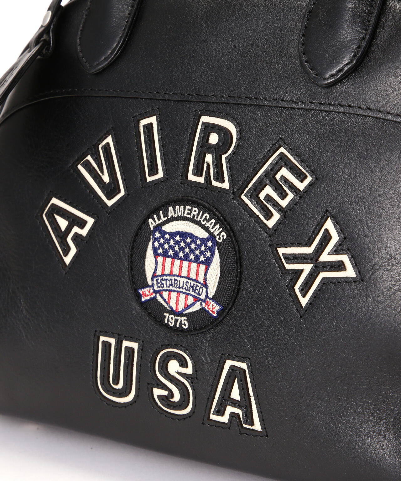 《直営店限定》VARSITY LEATHER MINI-BOSTON BAG / AVX5625