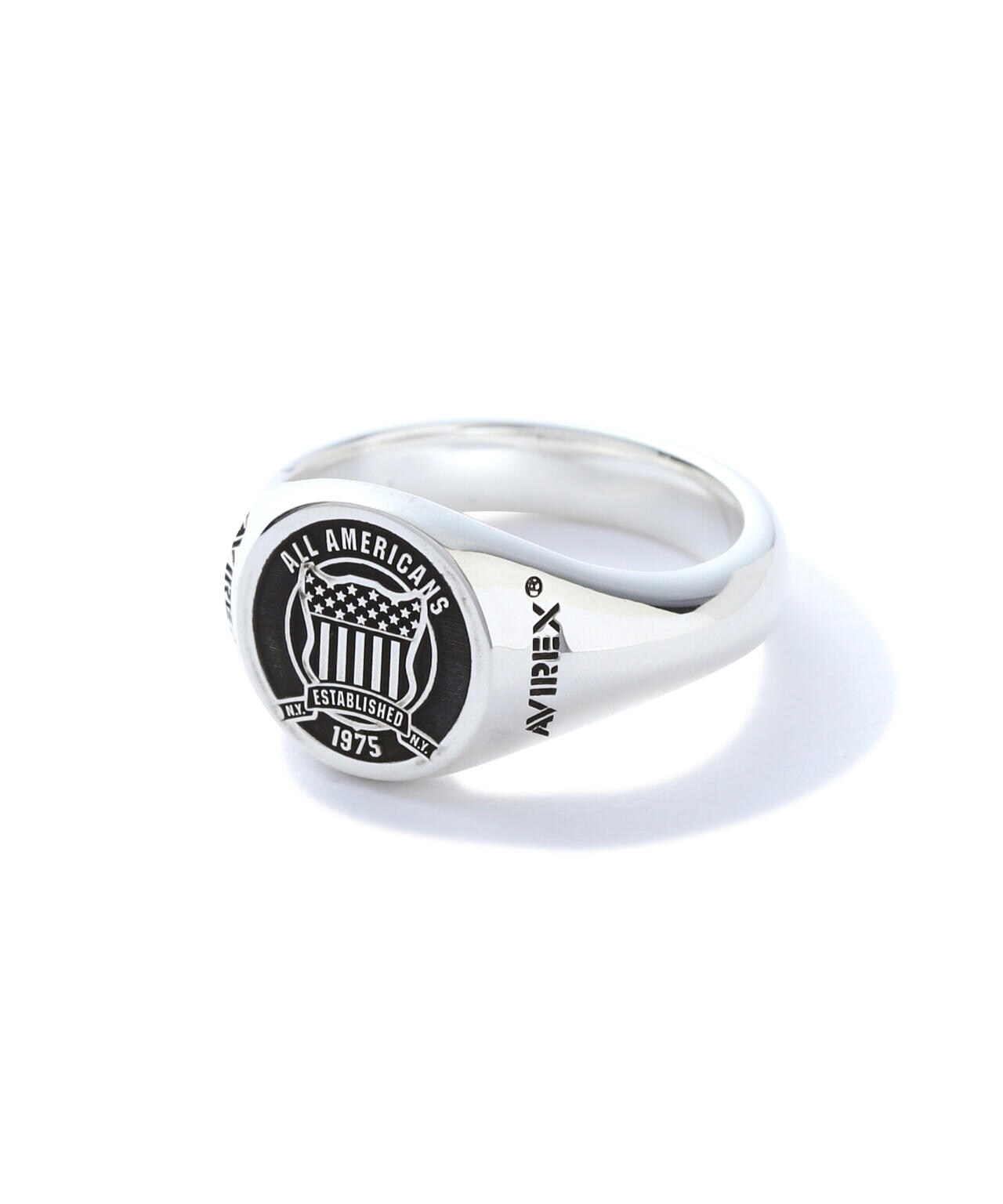 《AVIREXby J.H.M CO.,LTD. 》"VARSITY" SIGNATURE RING / "バーシティ"