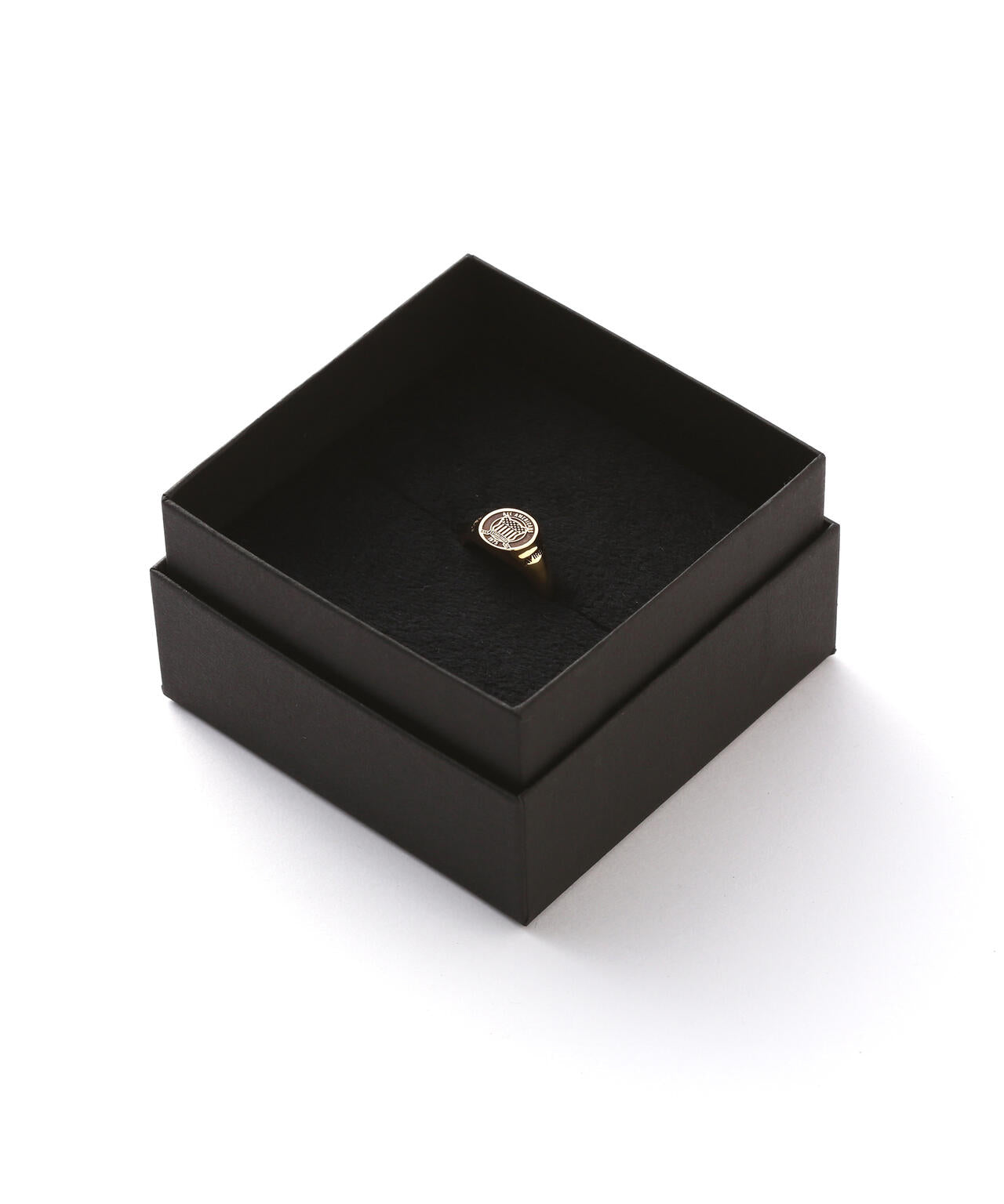 《AVIREXby J.H.M CO.,LTD. 》"VARSITY" SIGNATURE RING GOLD PLATED /