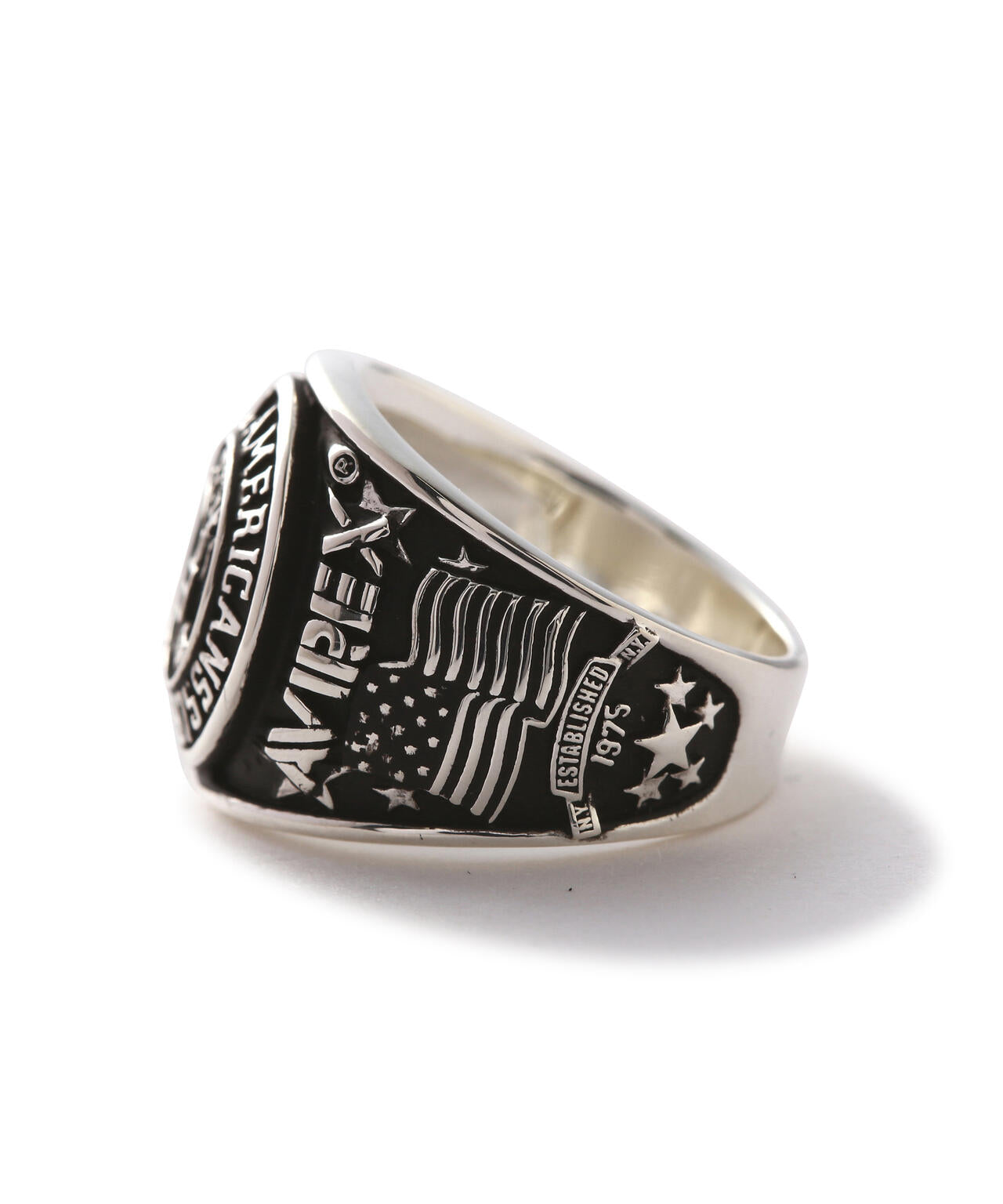 《AVIREXby J.H.M CO.,LTD. 》"SURPLUS" COLLEGE RING / "サープラス" カレッジリング /