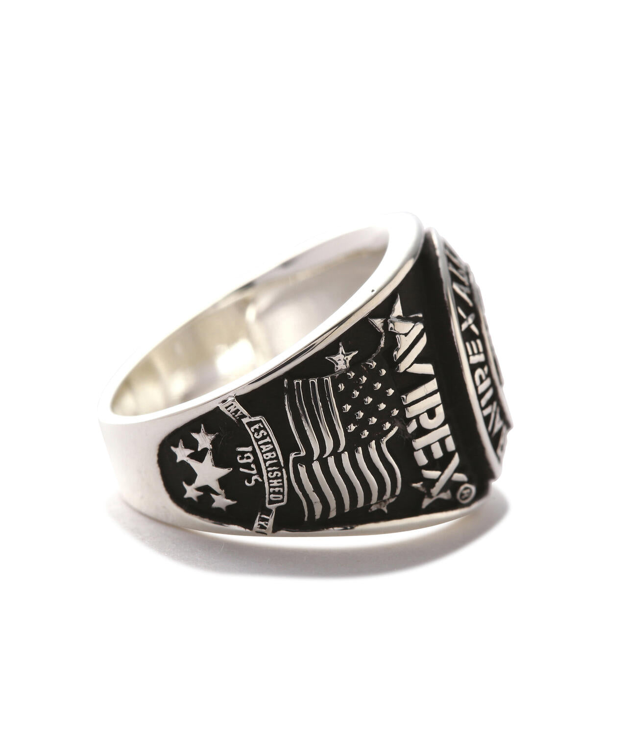 《AVIREXby J.H.M CO.,LTD. 》"SURPLUS" COLLEGE RING / "サープラス" カレッジリング /